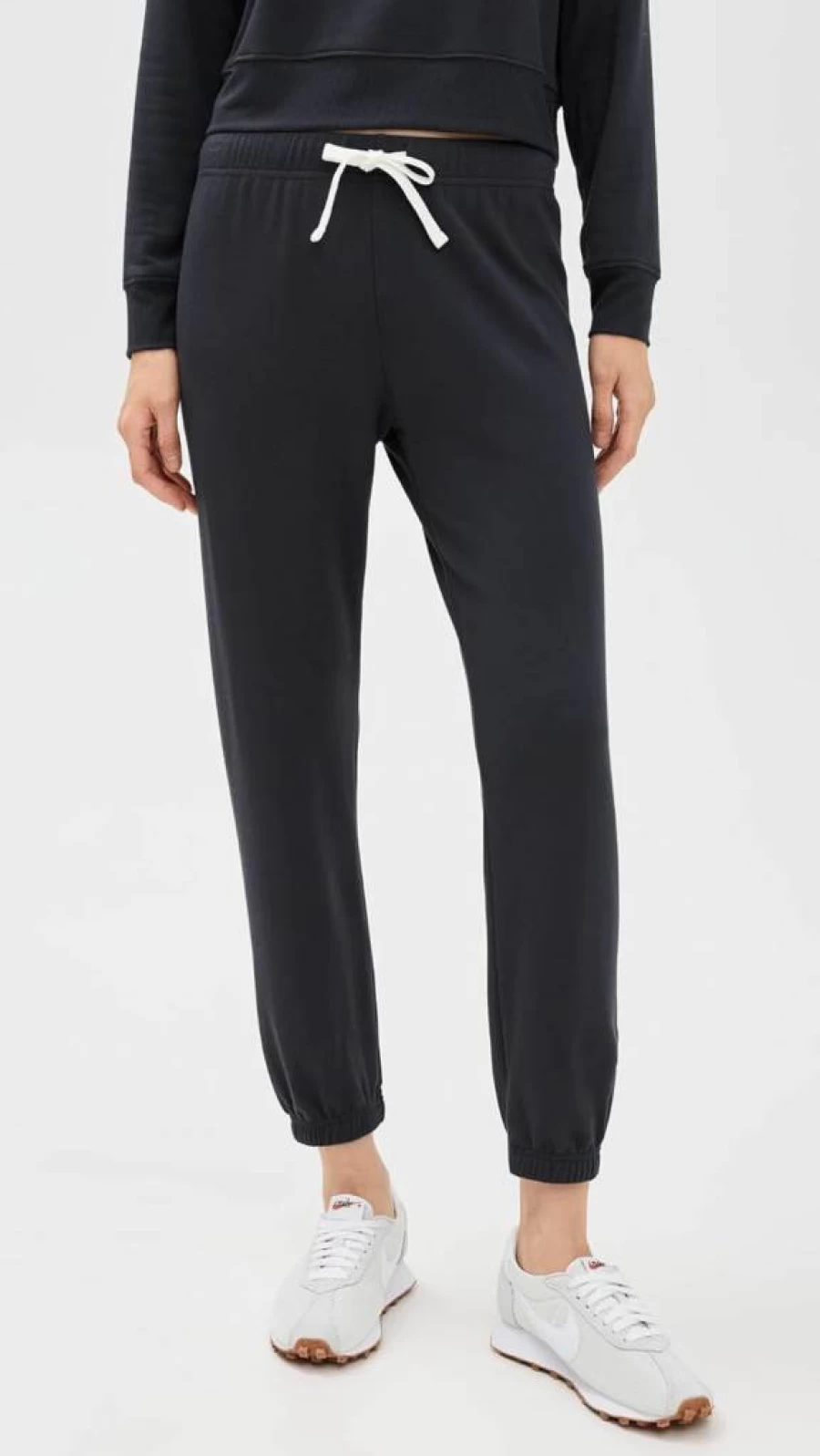 SPLITS59 Women's Sonja High-Waist Fleece Sweatpants - Cozy Lounge Pants for Yoga & Running