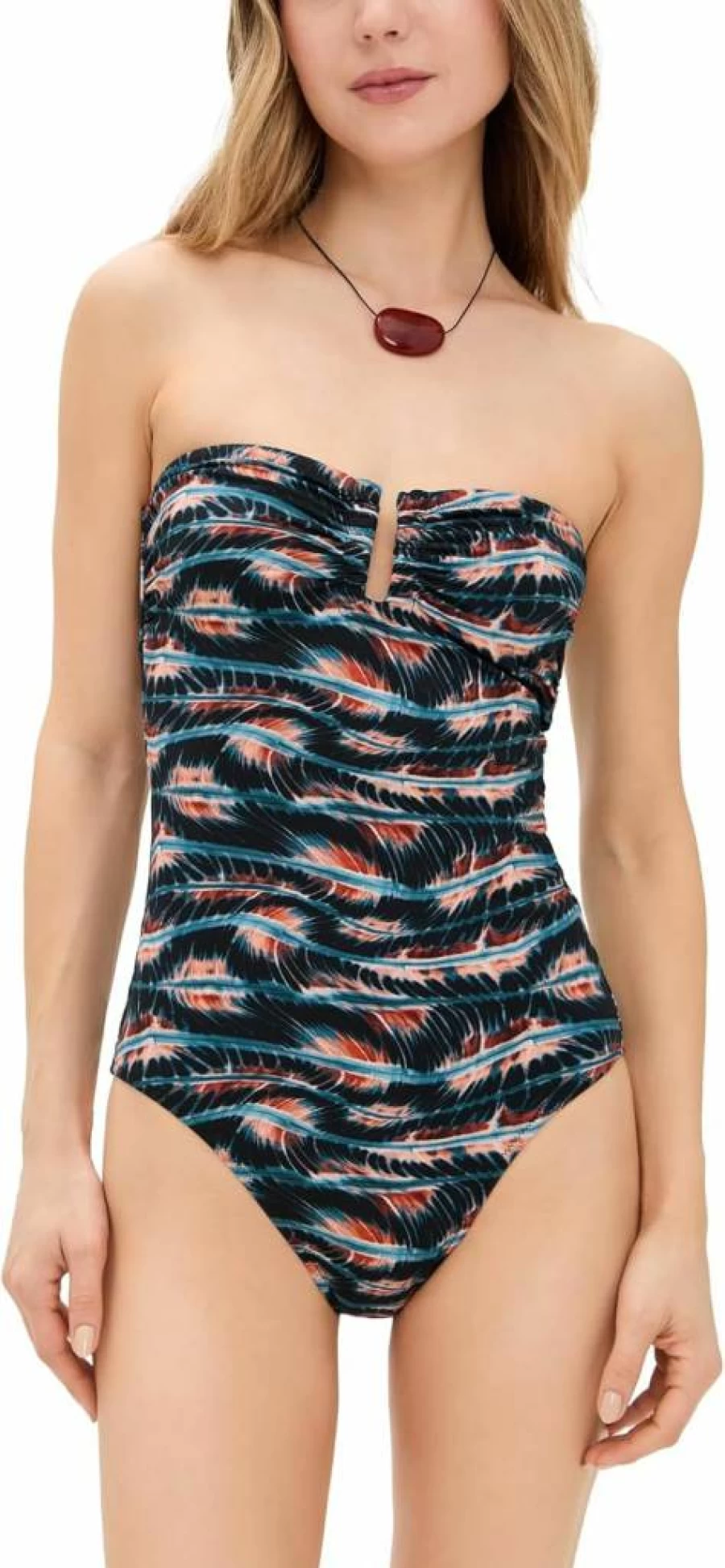 Ulla Johnson Monterey Maillot Swimsuit for Women | Stylish One-Piece Bathing Suit