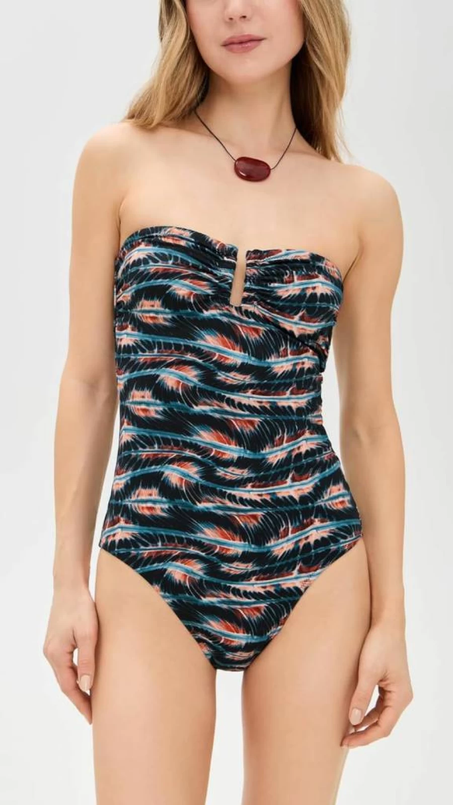 Ulla Johnson Monterey Maillot Swimsuit for Women | Stylish One-Piece Bathing Suit