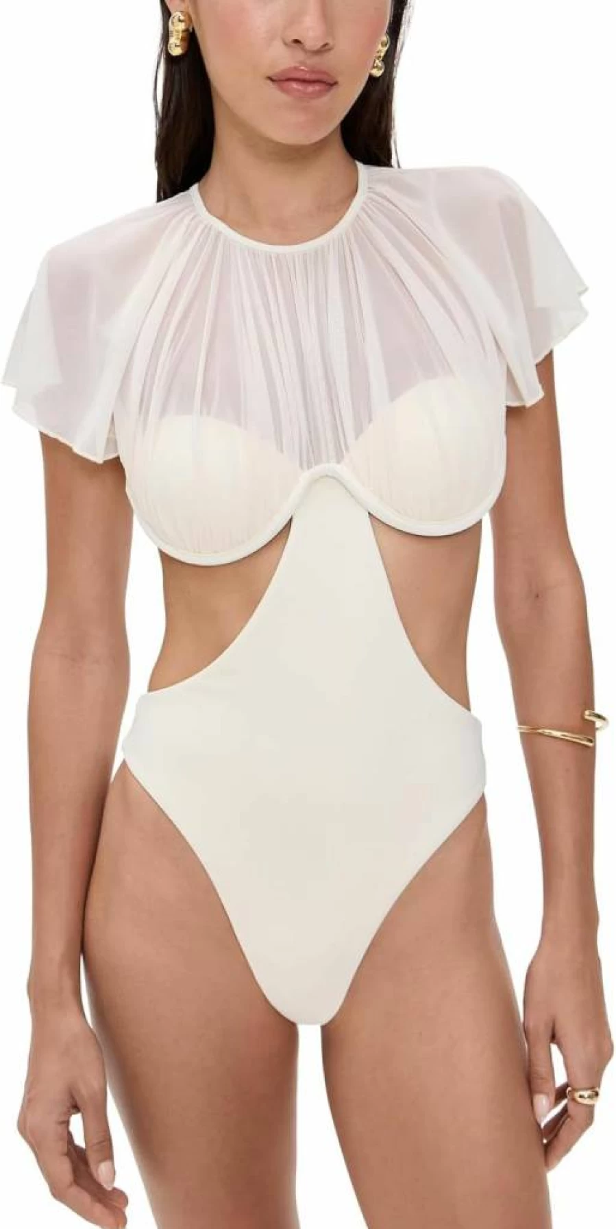 Andrea Iyamah Naru One-Piece Swimsuit for Women | Premium Designer Swimwear