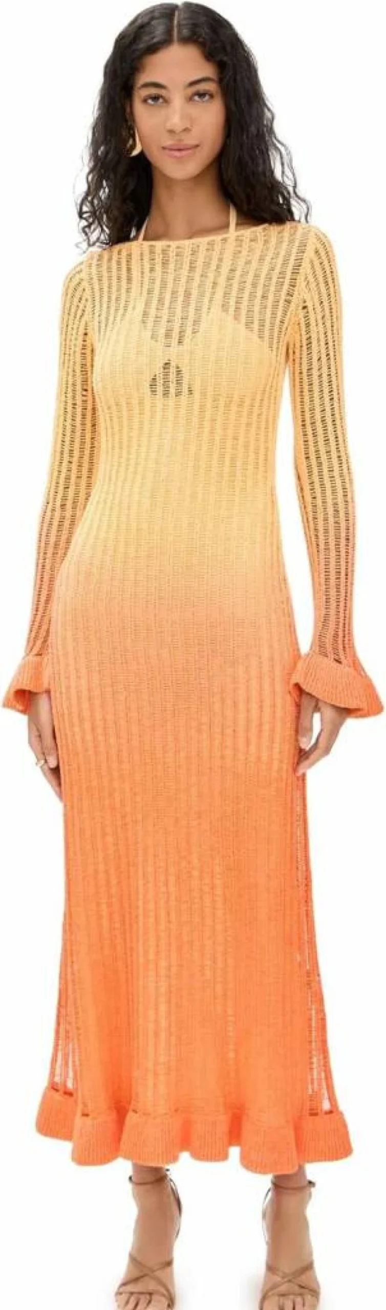 Significant Other Women's Amaya Maxi Dress - Elegant Long Flowy Boho Chic Summer Dress
