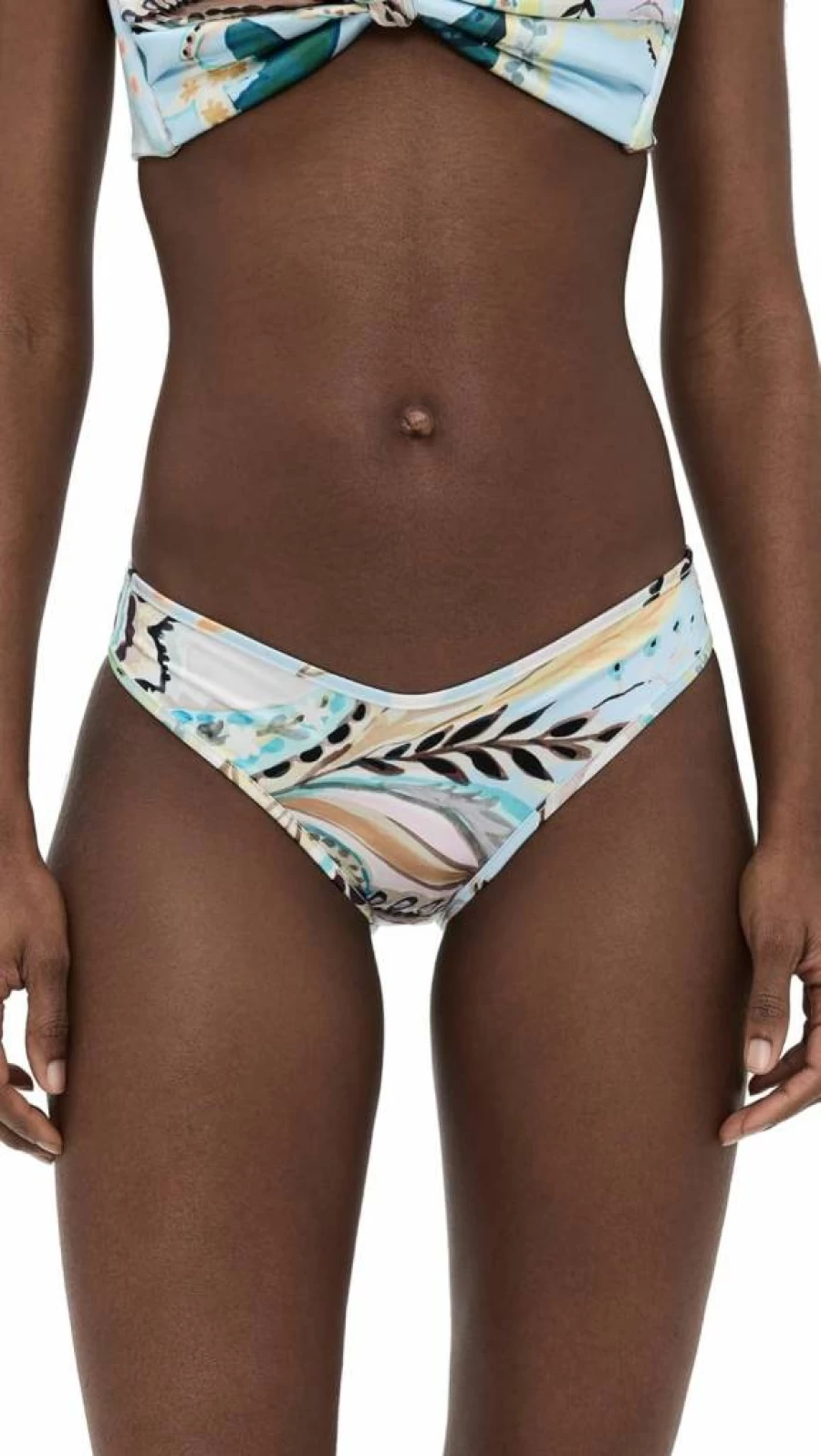 Montce Women's High-Waisted Bikini Bottoms - Lulu Style Swimwear for Women