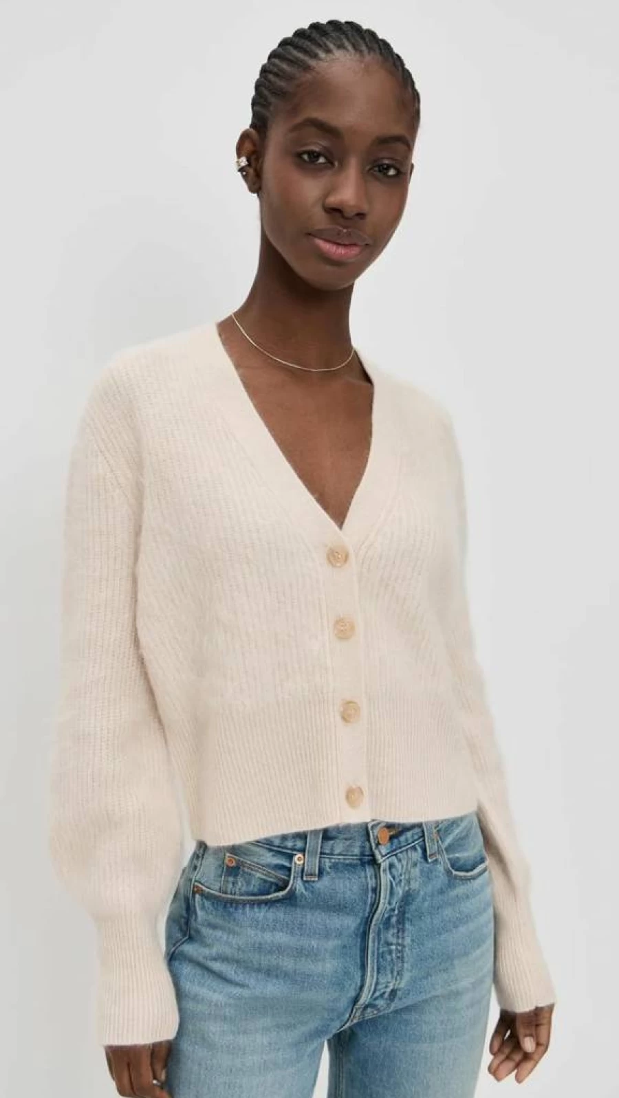 Jenni Kayne Women's Luxury Cashmere Peyton Cardigan | Soft Knit Sweater