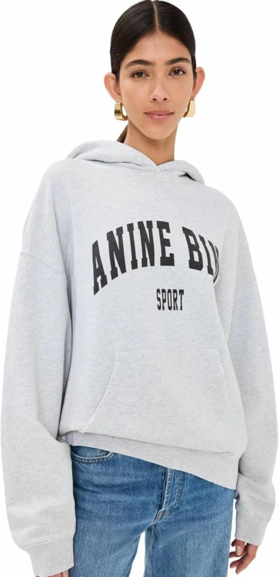 ANINE BING Women's Harvey Sweatshirt | Premium Cotton Blend Pullover for Women