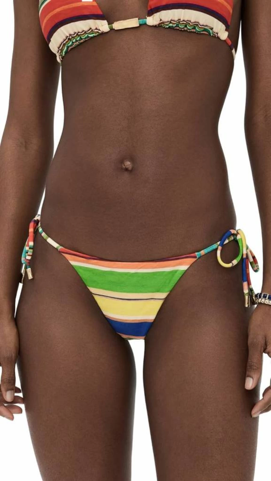 ViX Paula Hermanny Women's Mallorca Cheeky Bikini Bottoms - Tie Side Swimwear