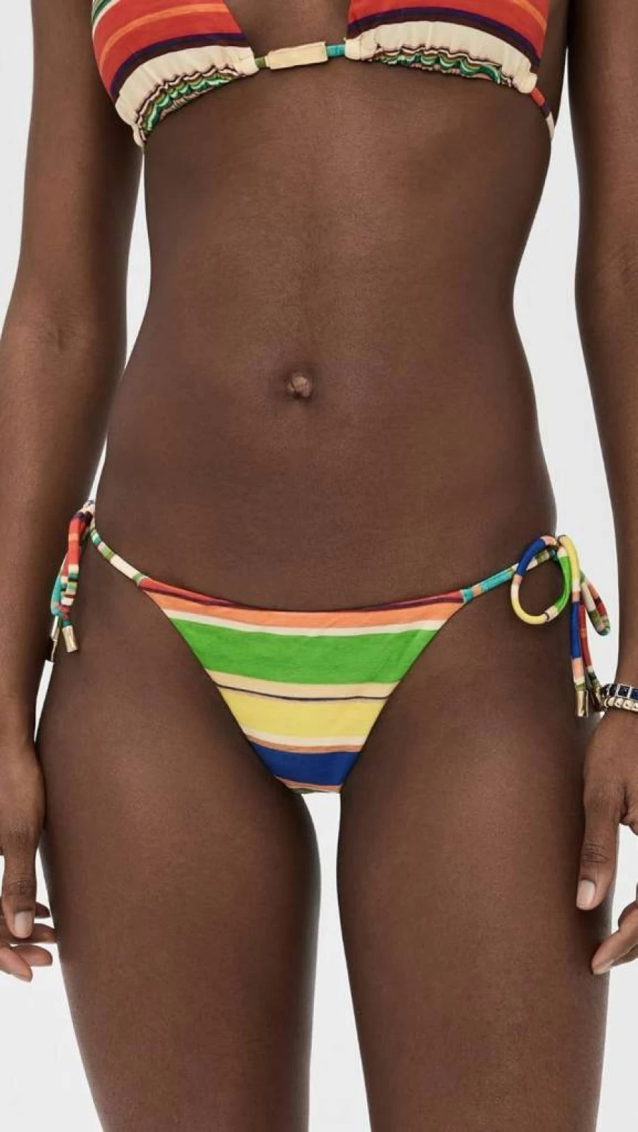 ViX Paula Hermanny Women's Mallorca Cheeky Bikini Bottoms - Tie Side Swimwear