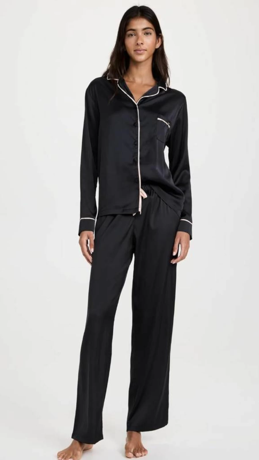 Bluebella Women's Claudia Silk Pyjama Set - Luxury Sleepwear & Loungewear