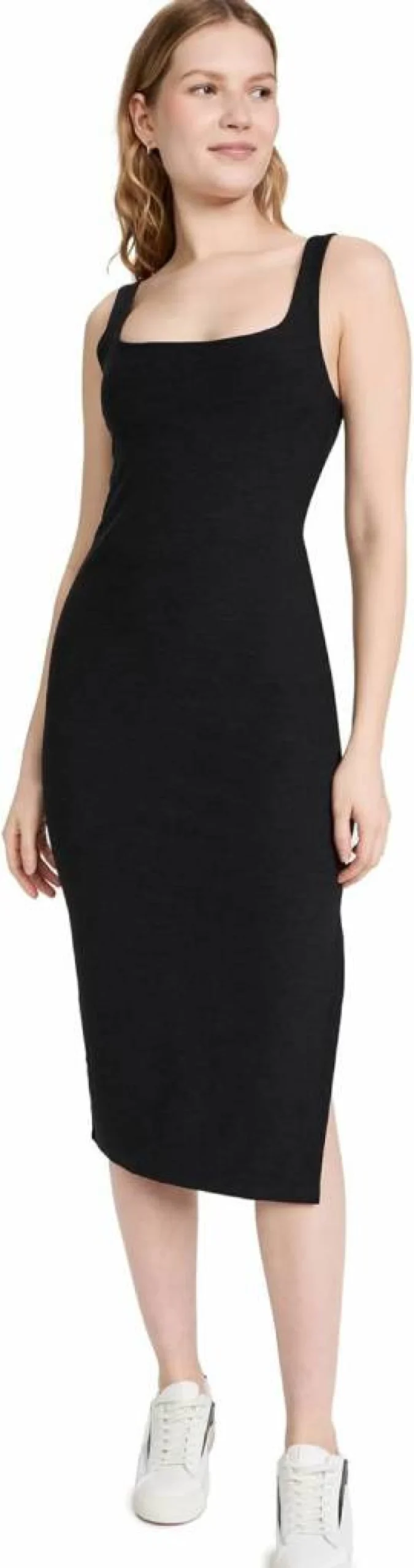 Beyond Yoga Spacedye Midi Dress for Women - Soft Stretchy Yoga Dress with Iconic Design