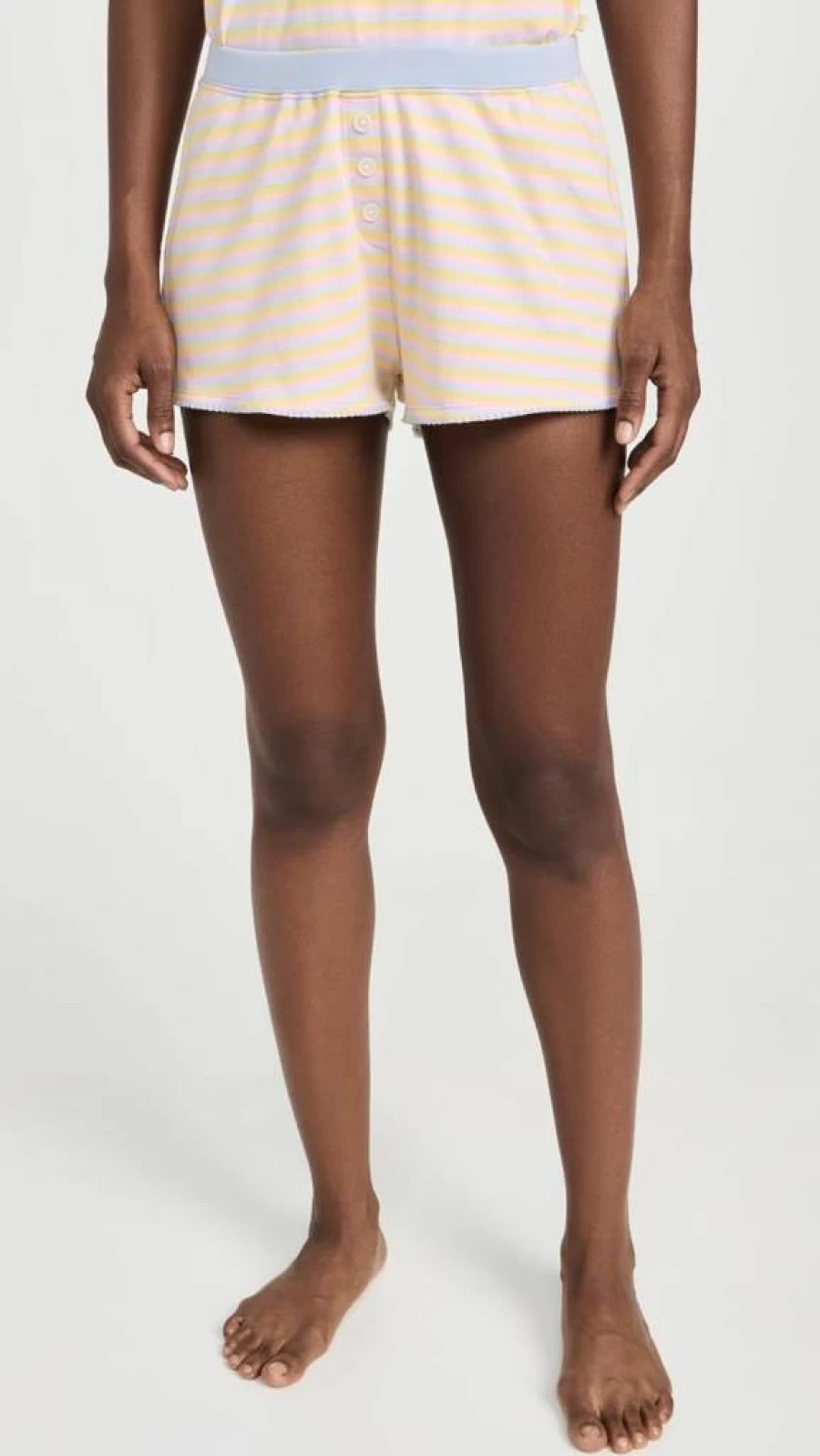 Cozyland by Morgan Lane Women's Tate High-Waisted Linen Shorts - Comfortable Summer Casual Shorts for Women