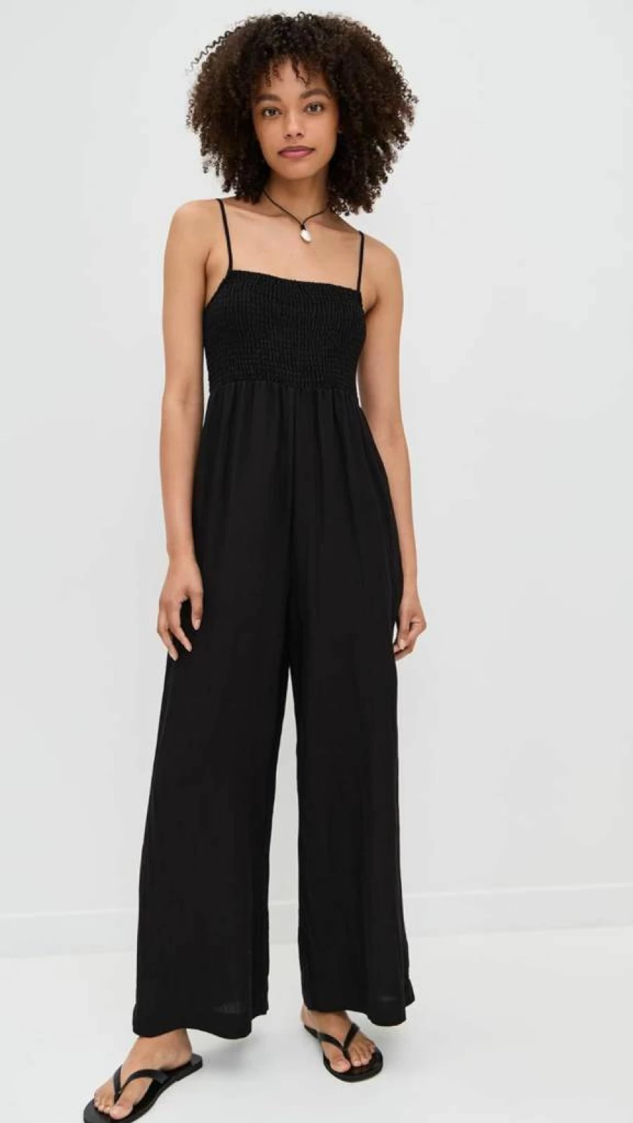 Z SUPPLY Women's Beachside Jumpsuit - Casual Summer Romper with Pockets