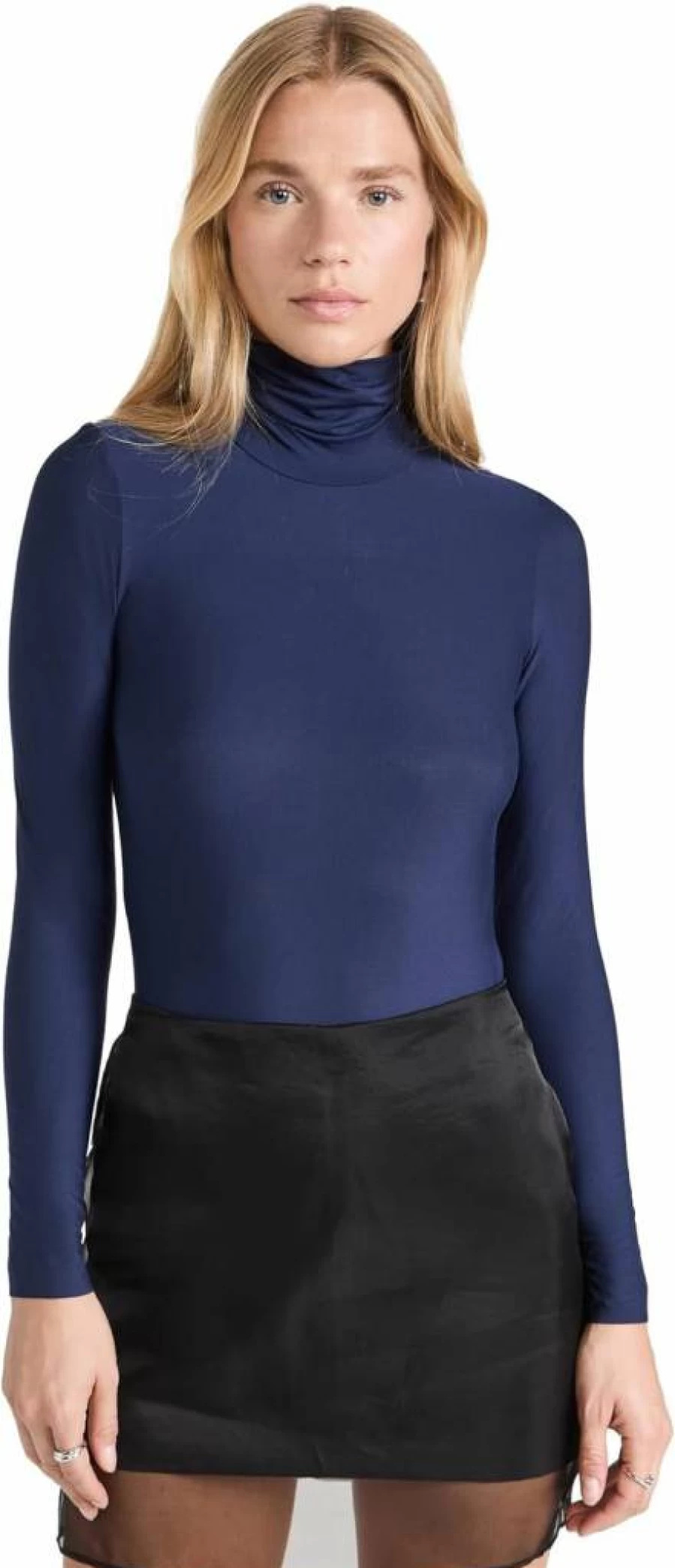 Commando Butter Soft Turtleneck Bodysuit - BDS103 Stretchable Women's Layering Piece
