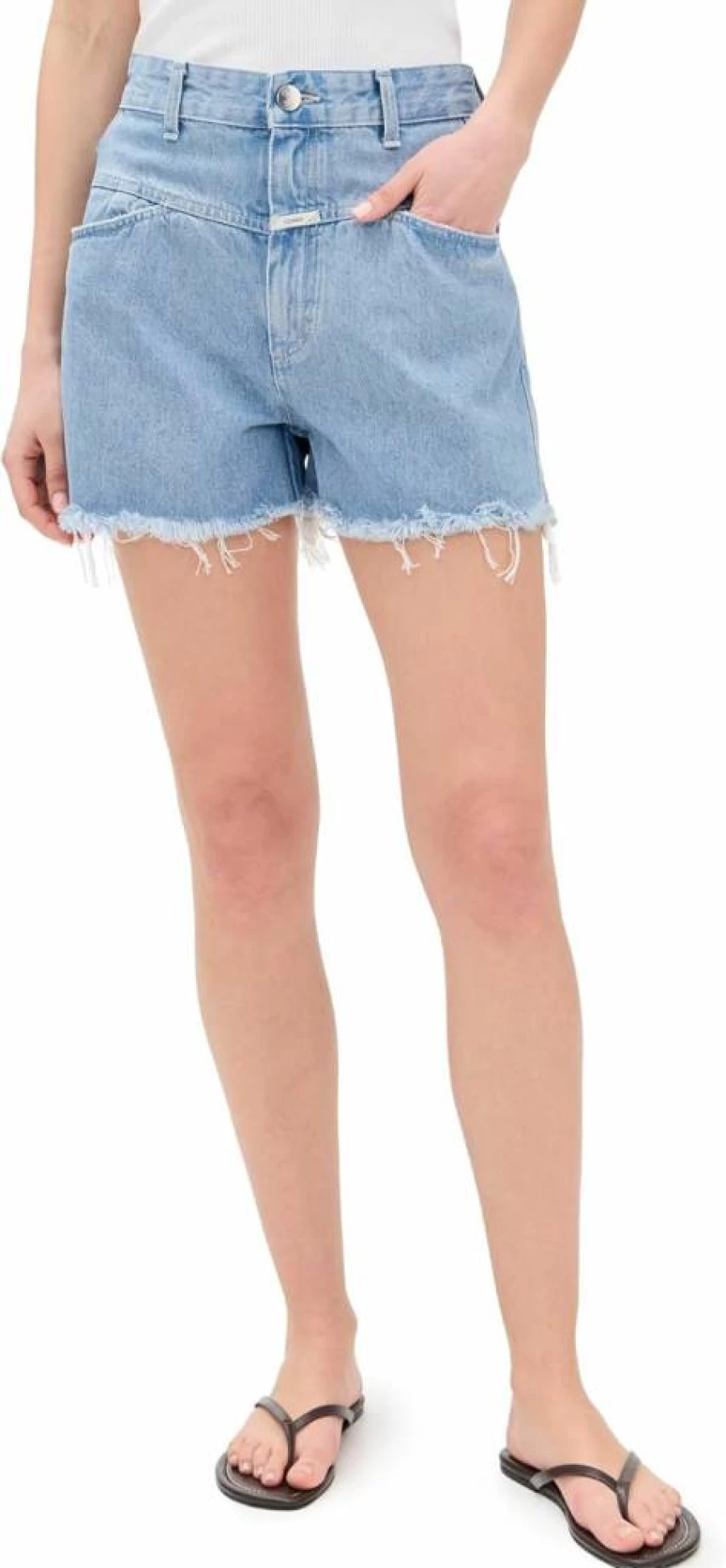 Closed Women's Jocy X High-Waisted Athletic Shorts for Running & Workouts