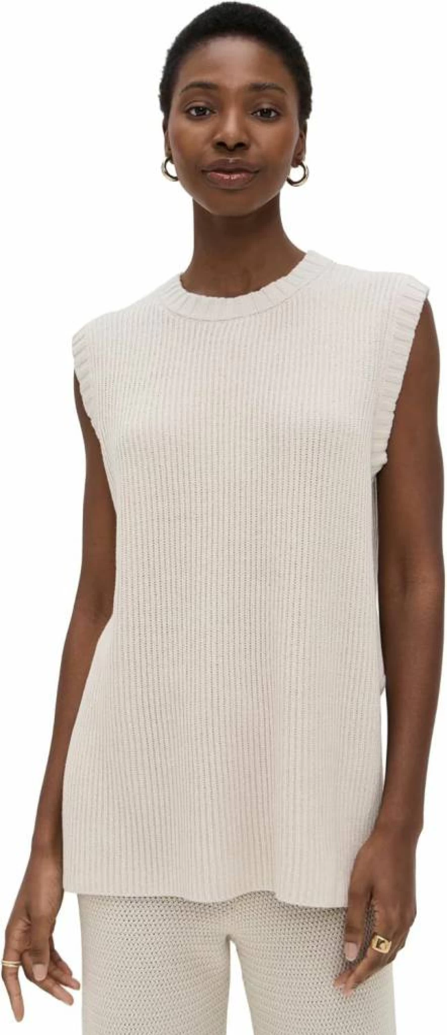 Splendid Women's Cella Jane Knit Tunic Vest - Casual Sweater Vest for Women