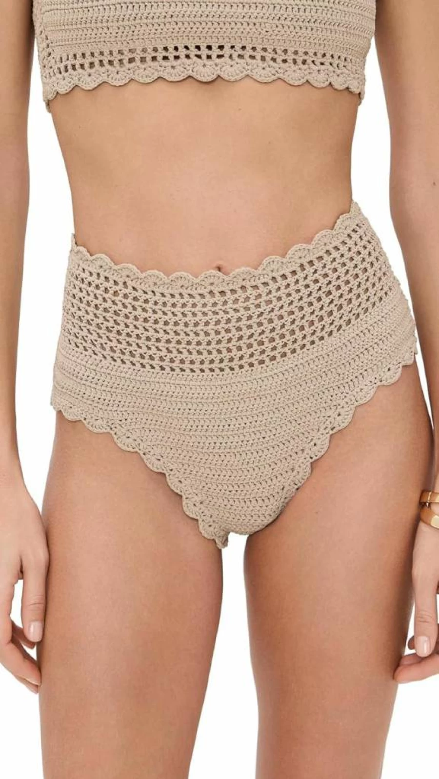 Beach Riot Women's Wyatt High-Waisted Bikini Bottoms - Sexy Swimwear for Summer
