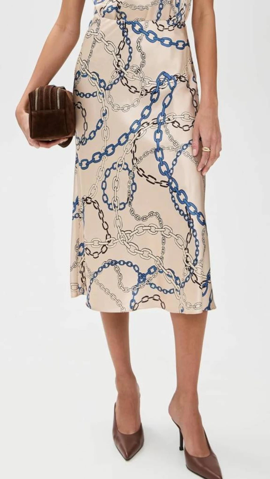 Rails Women's Anya Skirt - Stylish High-Waisted Flowy Midi Skirt for Women