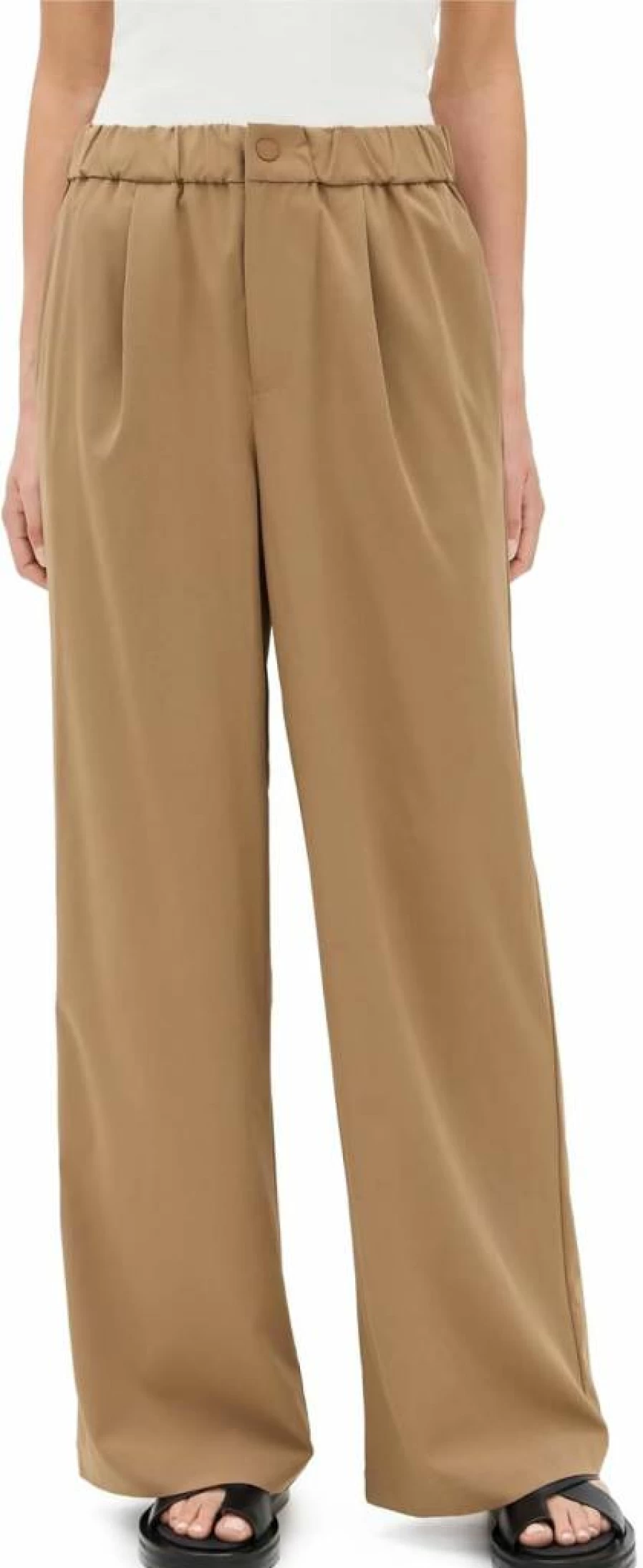 Varley Women's Kayson High-Rise Wide Leg Pants - 32" Inseam - Comfortable & Stylish Trousers