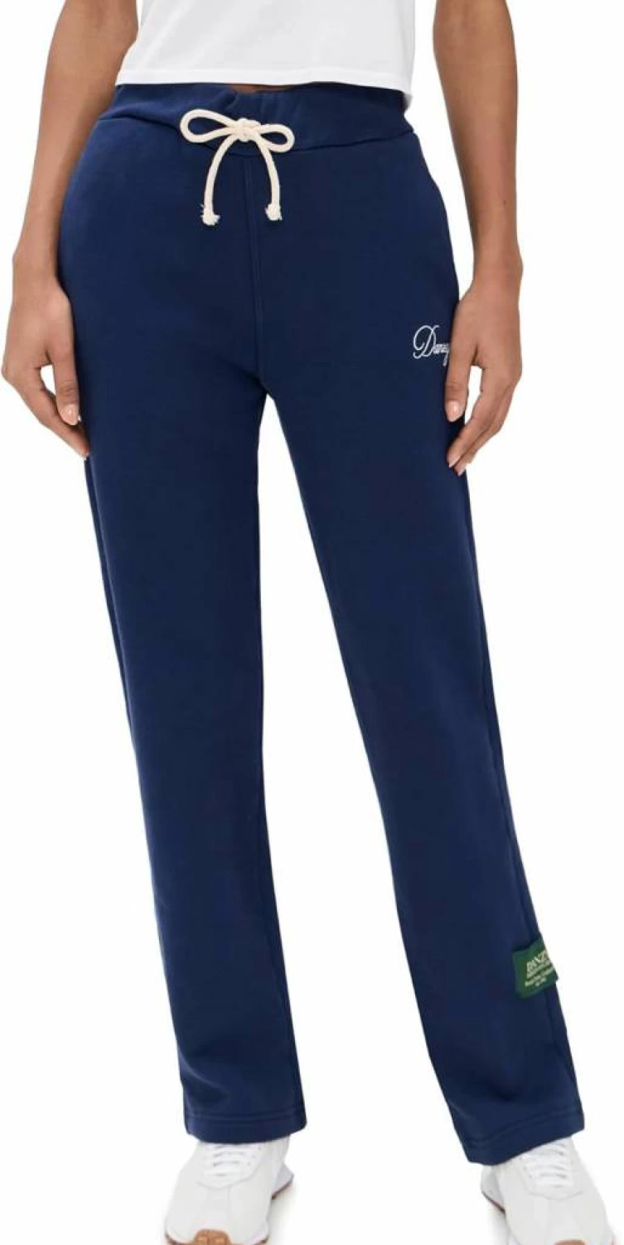 DANZY Women's High-Waisted Fleece Straight Leg Pants - Soft Winter Thermal Lounge Trousers for Comfort & Warmth