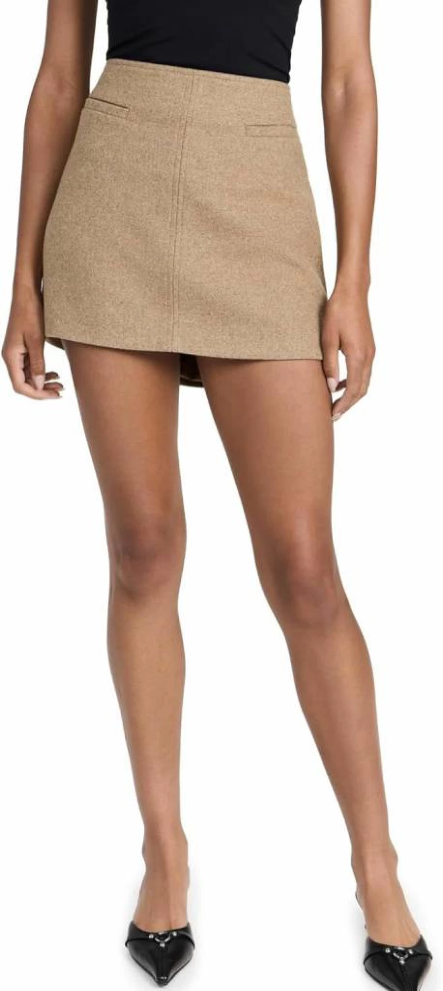 ASTR the Label Women's Laudine Midi Skirt - Elegant High Waist Flowy A-Line Skirt for Women