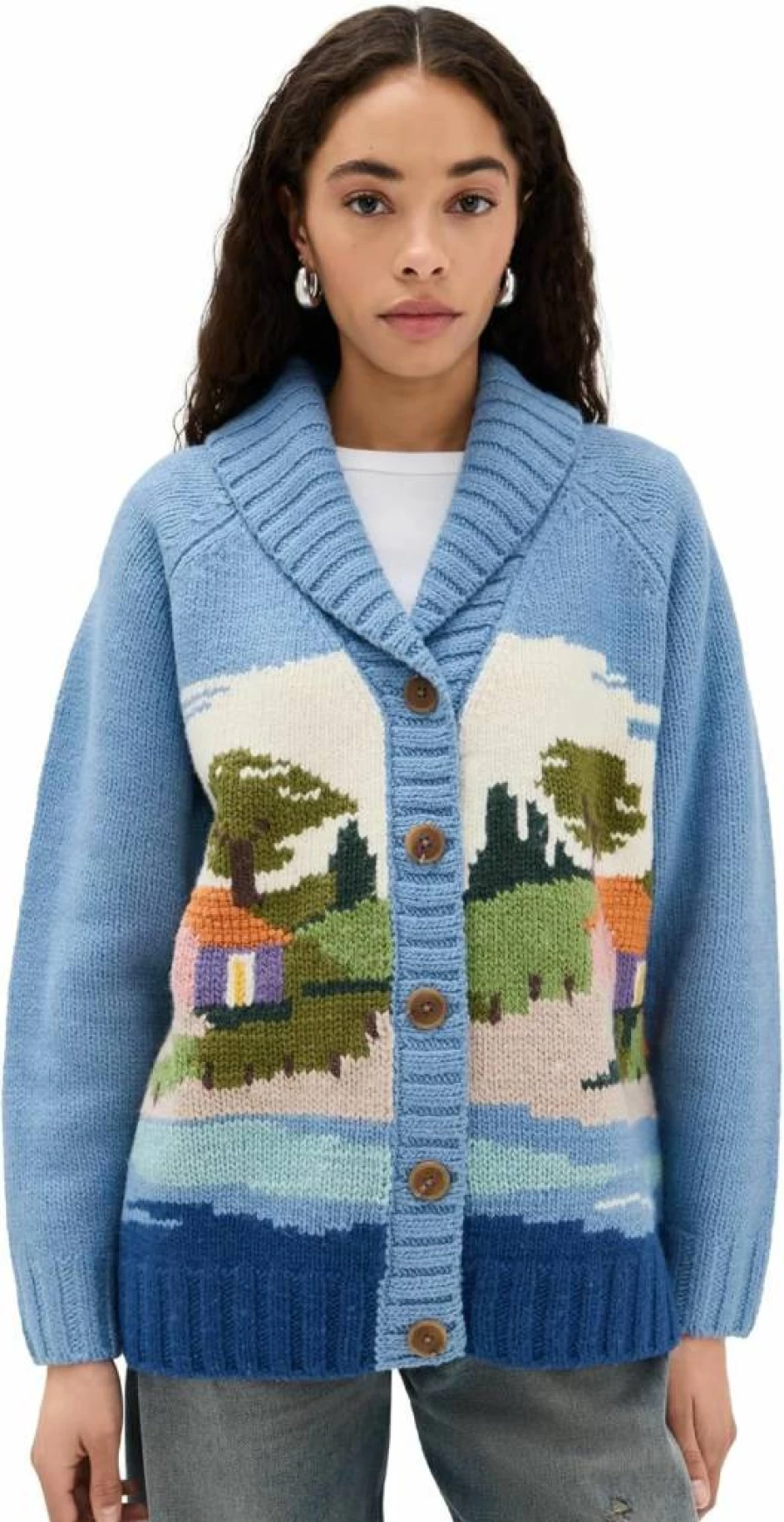 Sea Women's Bekka Cardigan - Soft Knit Open Front Sweater for Women