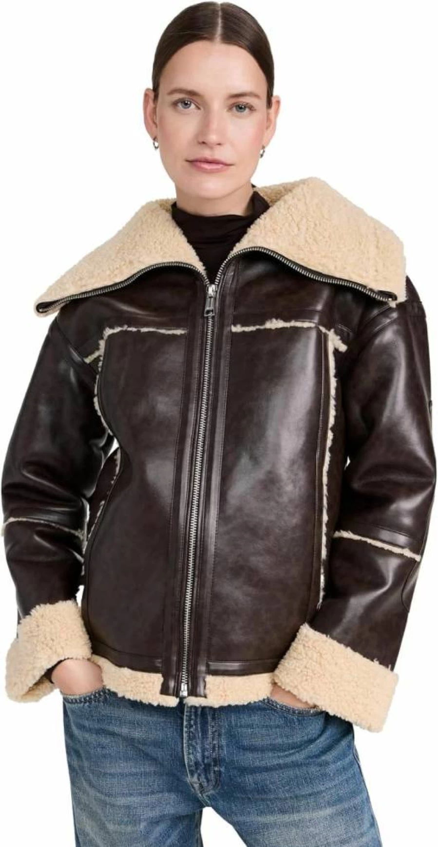 Apparis Women's Calina Bonded Coat - Waterproof Winter Jacket with Faux Fur Trim