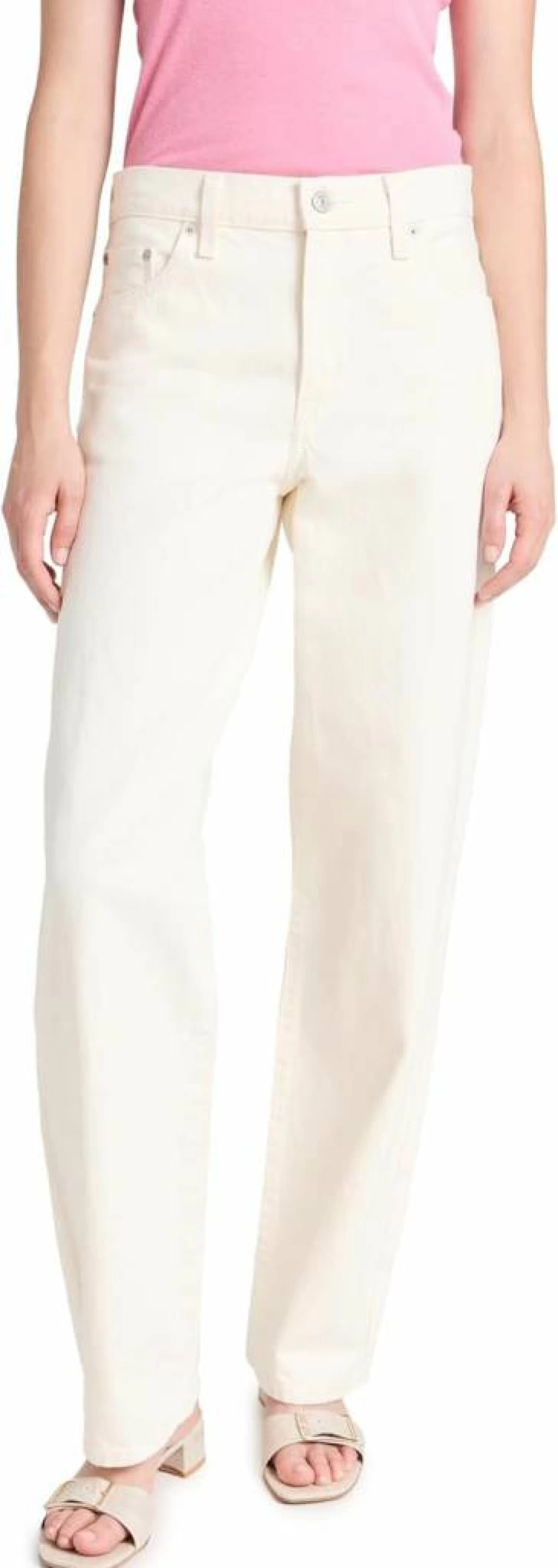 Levi's Women's Baggy Dad Jeans - High Waisted Relaxed Fit Denim Pants