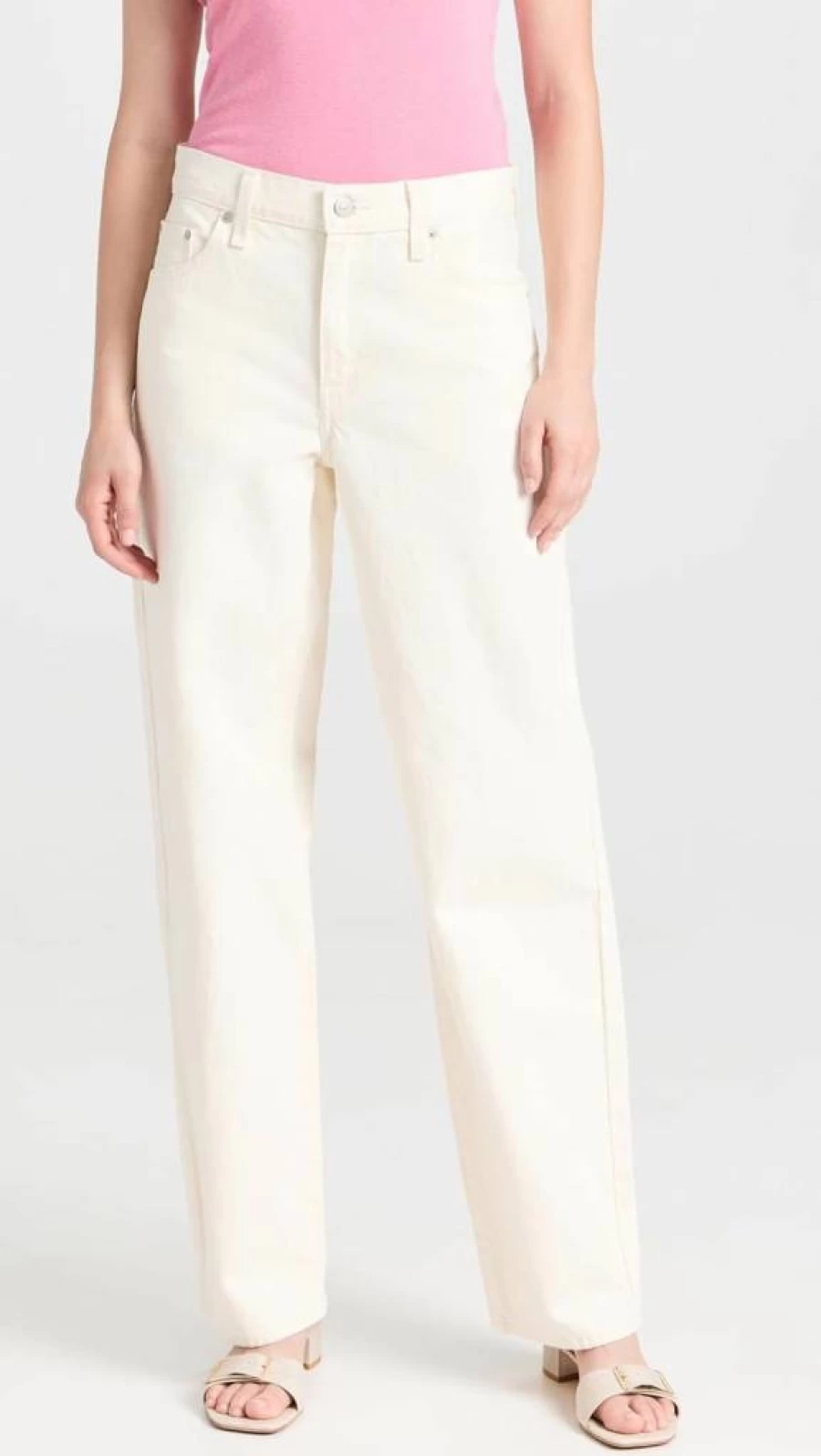Levi's Women's Baggy Dad Jeans - High Waisted Relaxed Fit Denim Pants