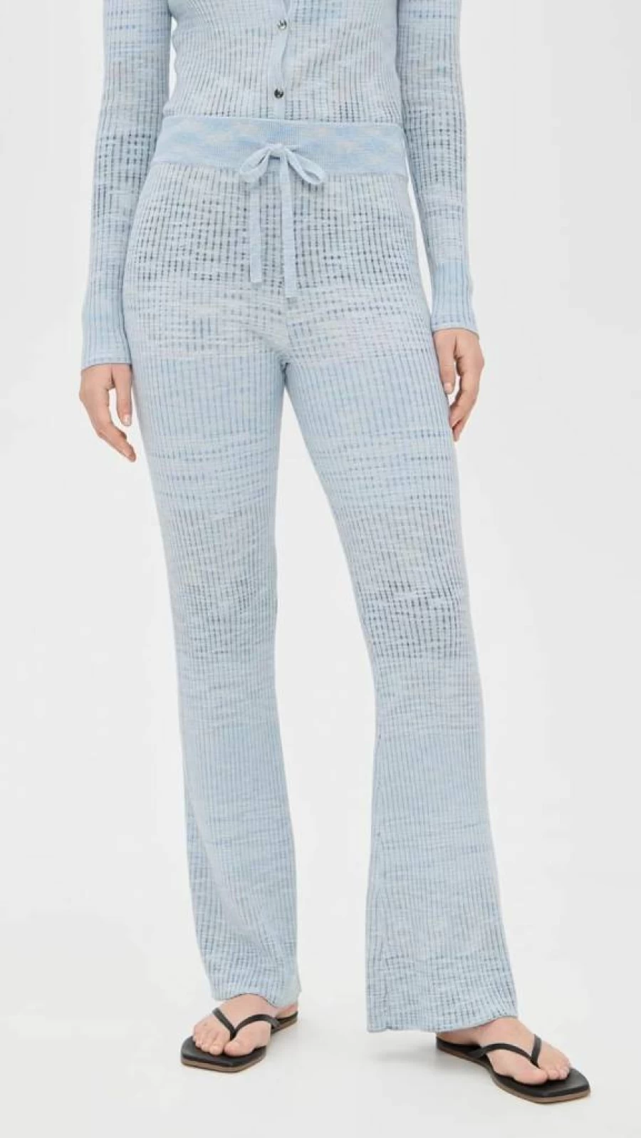 Splendid Women's Adalyn Knit Sweater Pants - Soft Comfortable High-Waisted Lounge Pants