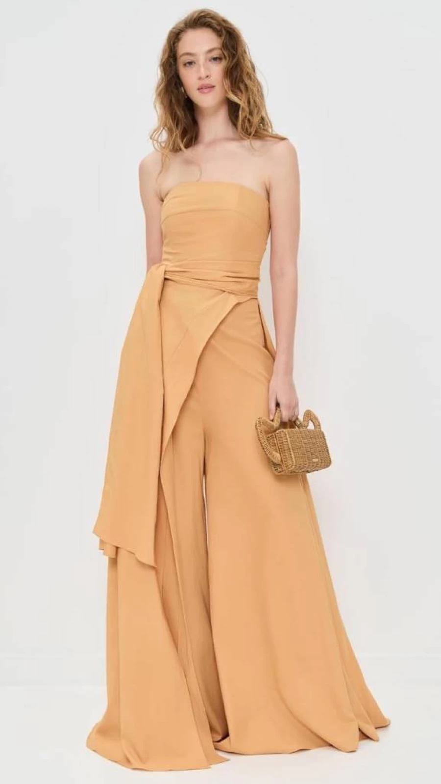 Andrea Iyamah Nata Pants for Women - High-Waisted Wide-Leg Trousers