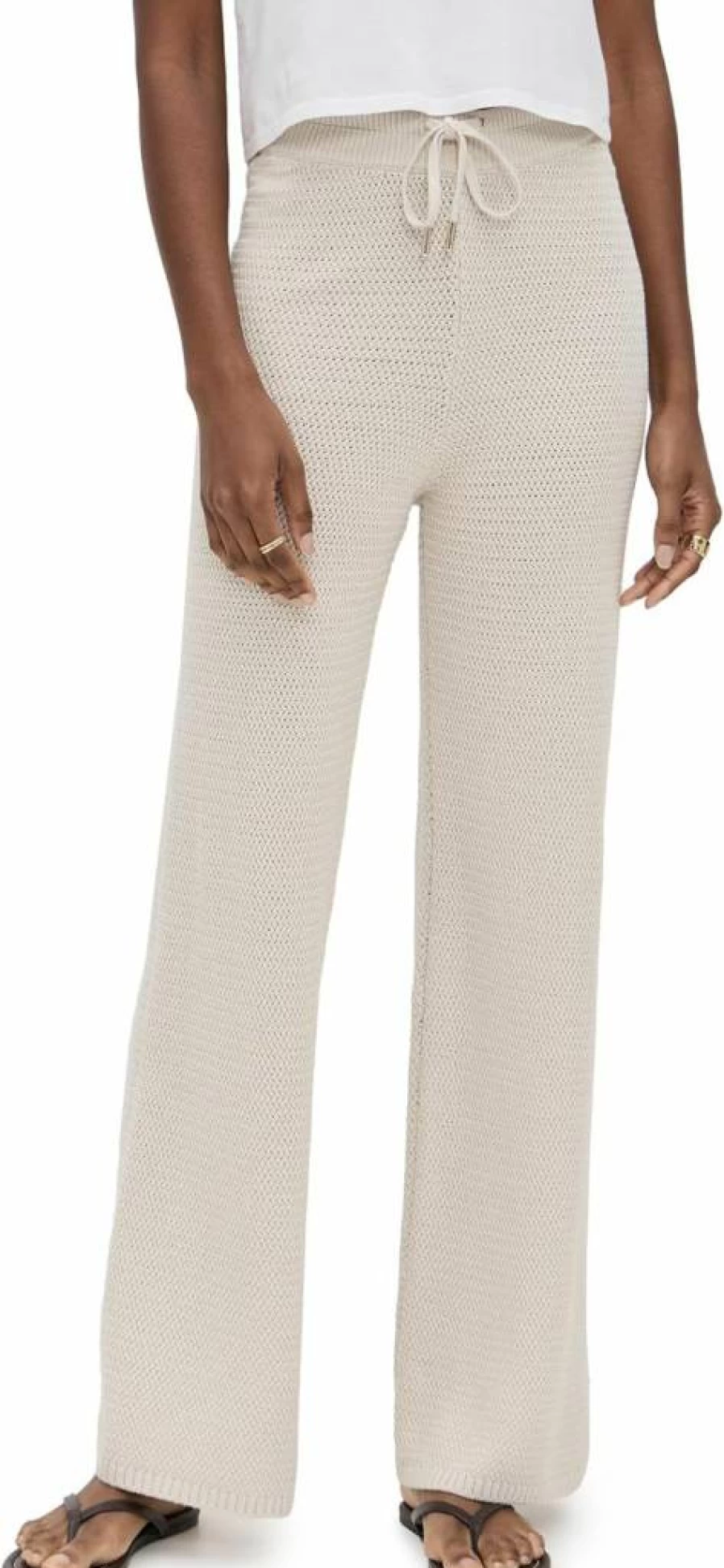 Splendid Women's Cella Jane High-Rise Sweater Pants - Soft Full-Length Lounge Pants for Comfort