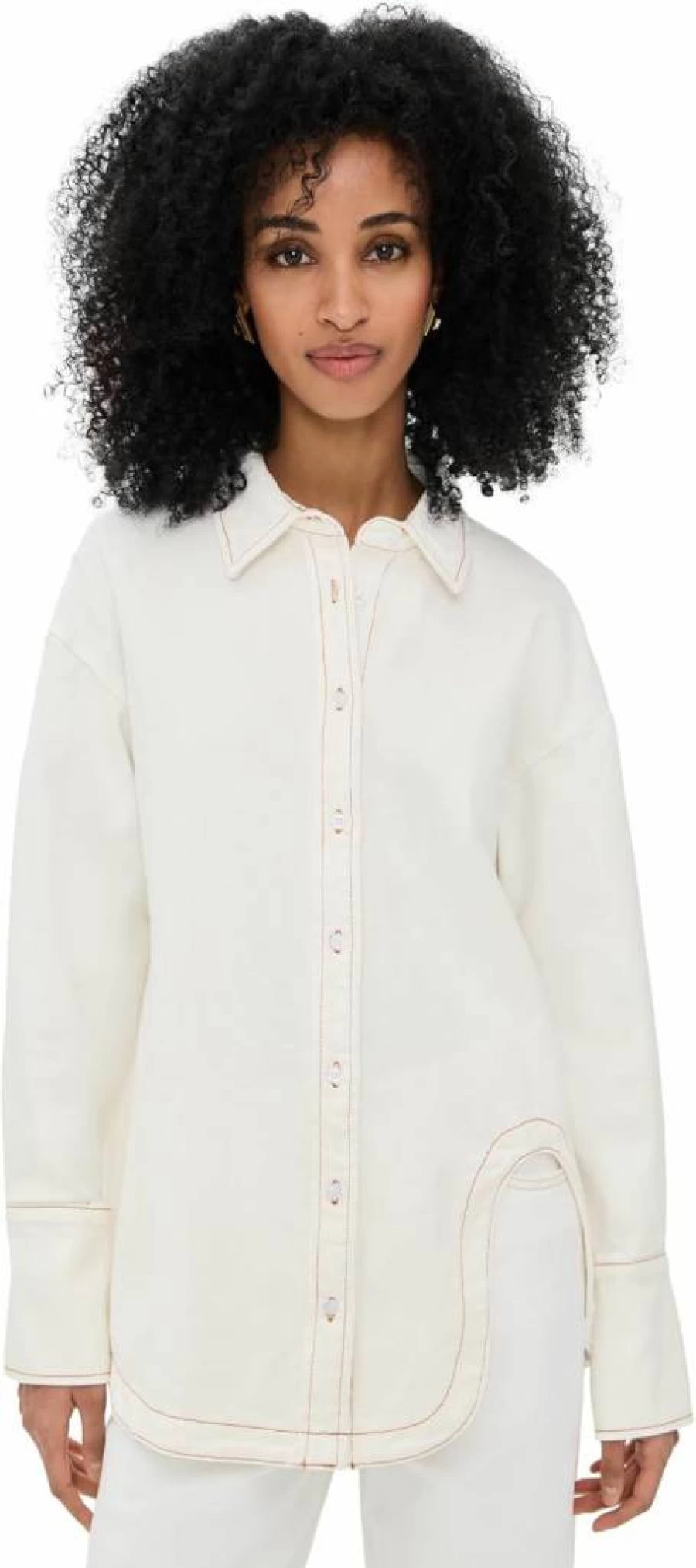 Lioness Women's Casual Denim Shirt for Everyday Wear - Stylish Off-Duty Top