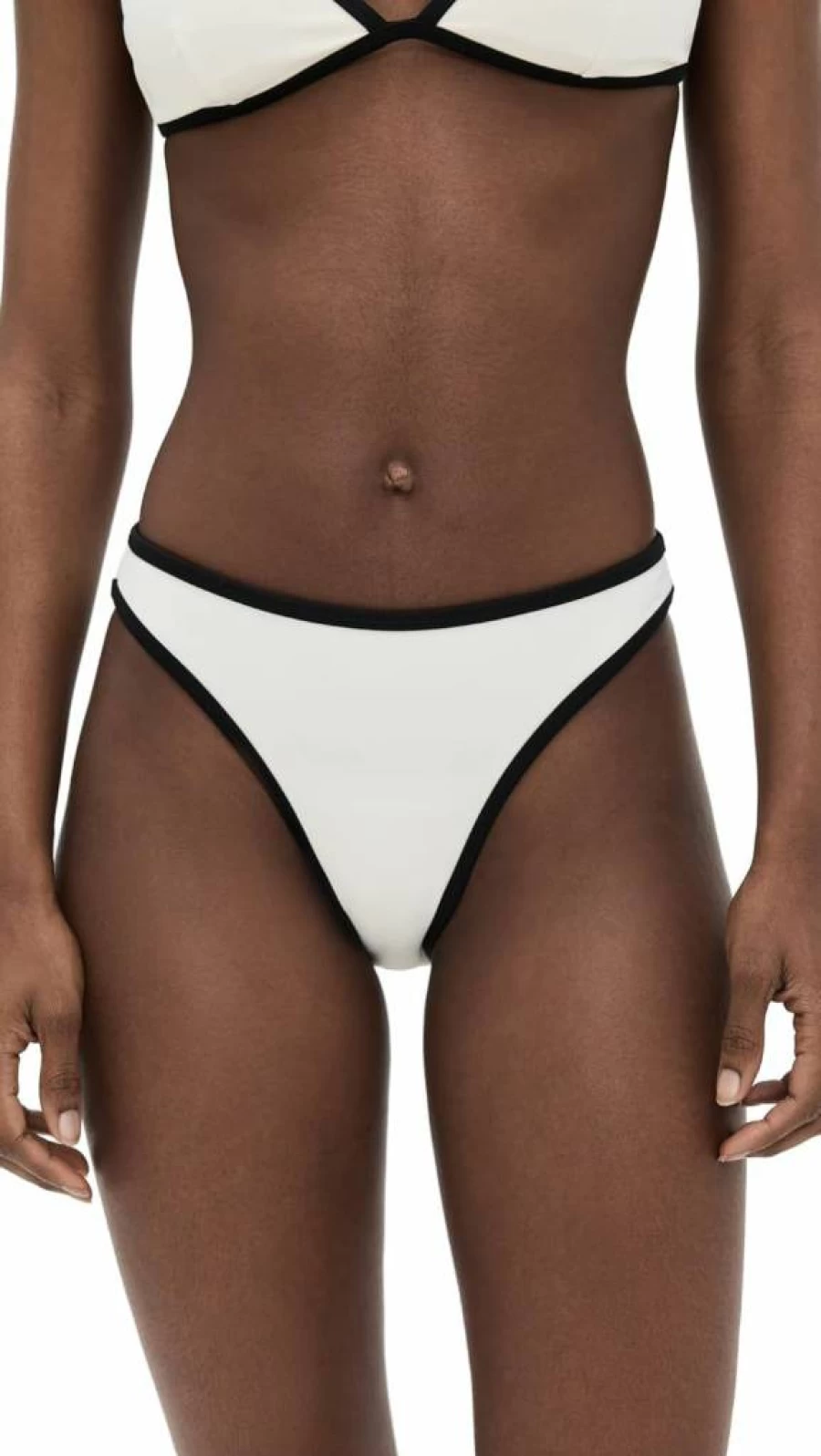 Good American Women's High-Waist Compression Bikini Bottoms - Tummy Control Swimwear