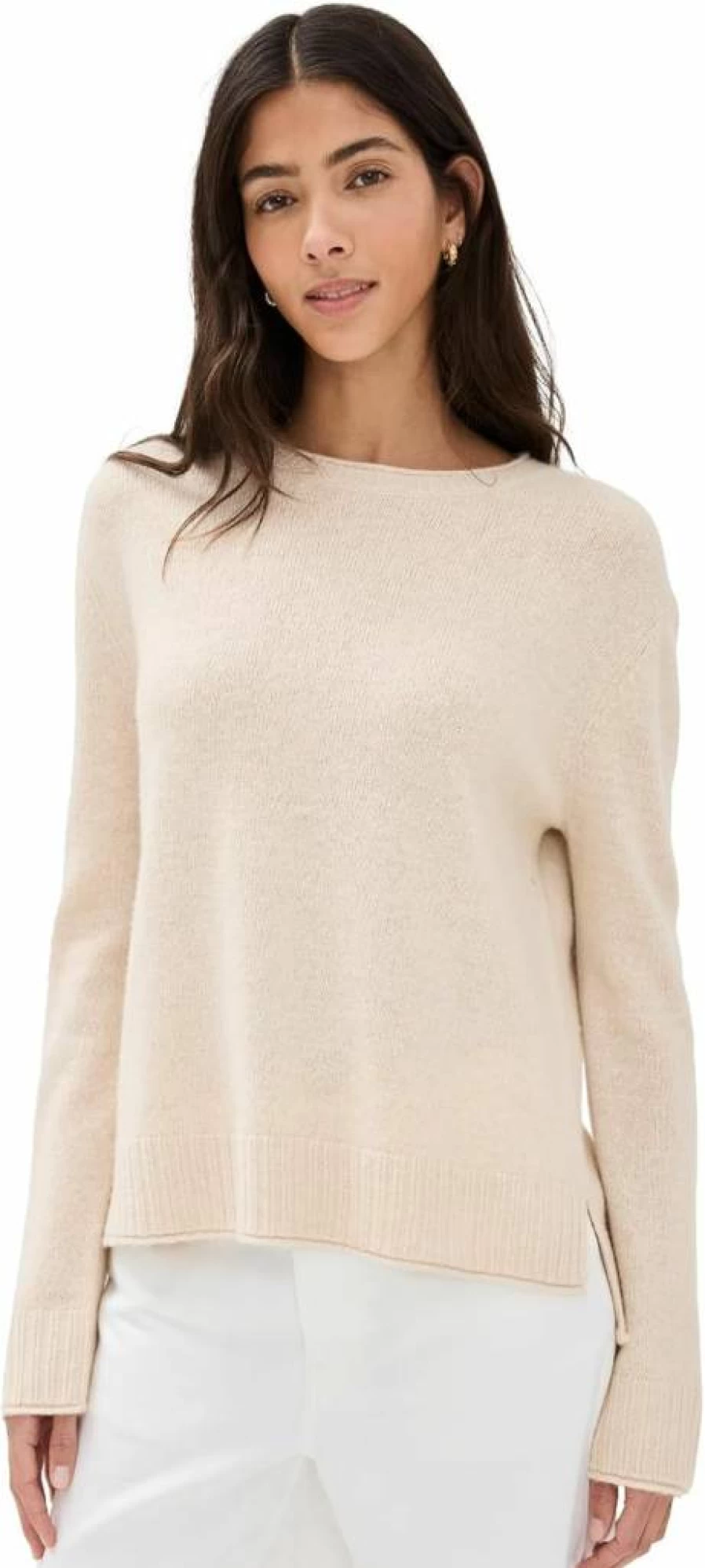 Jenni Kayne Women's Premium Everyday Sweater - Soft Casual Knit Pullover for Women