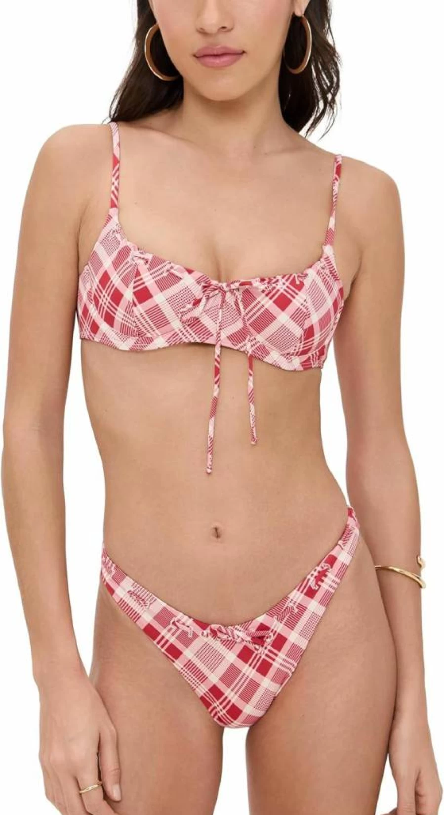 Frankies Bikinis Women's Bella Hadid Cola Bikini Top - Swimwear Collection
