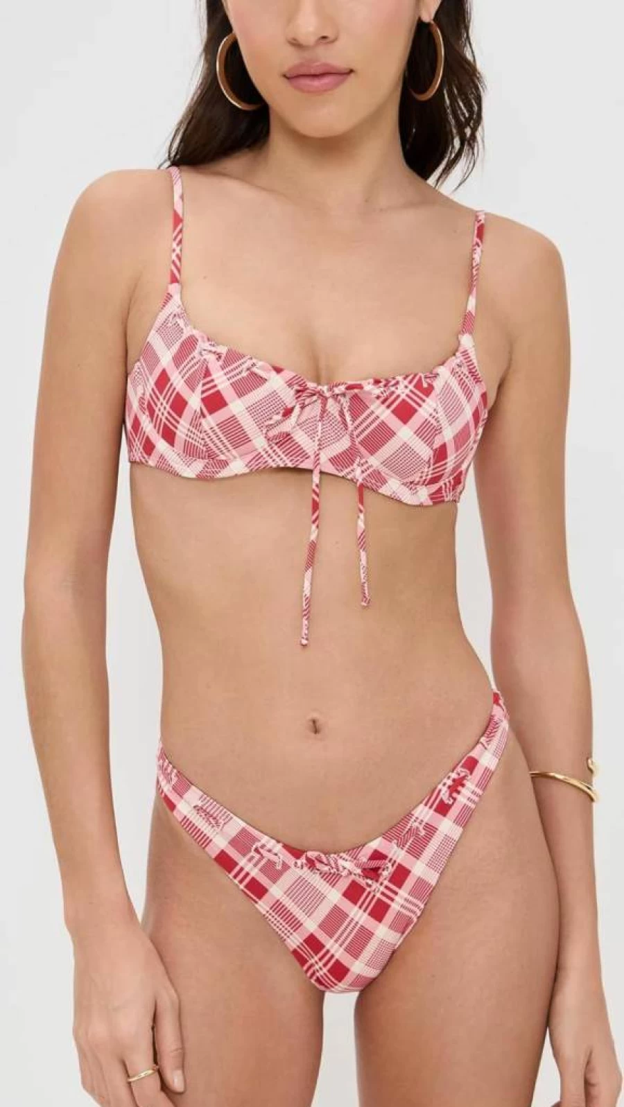 Frankies Bikinis Women's Bella Hadid Cola Bikini Top - Swimwear Collection