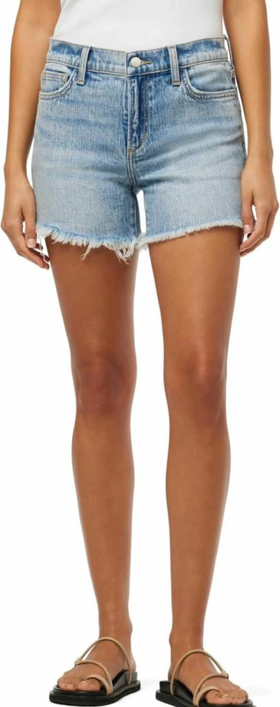 Joe's Women's Ozzie Denim Shorts - High-Waisted Comfort Fit Summer Shorts