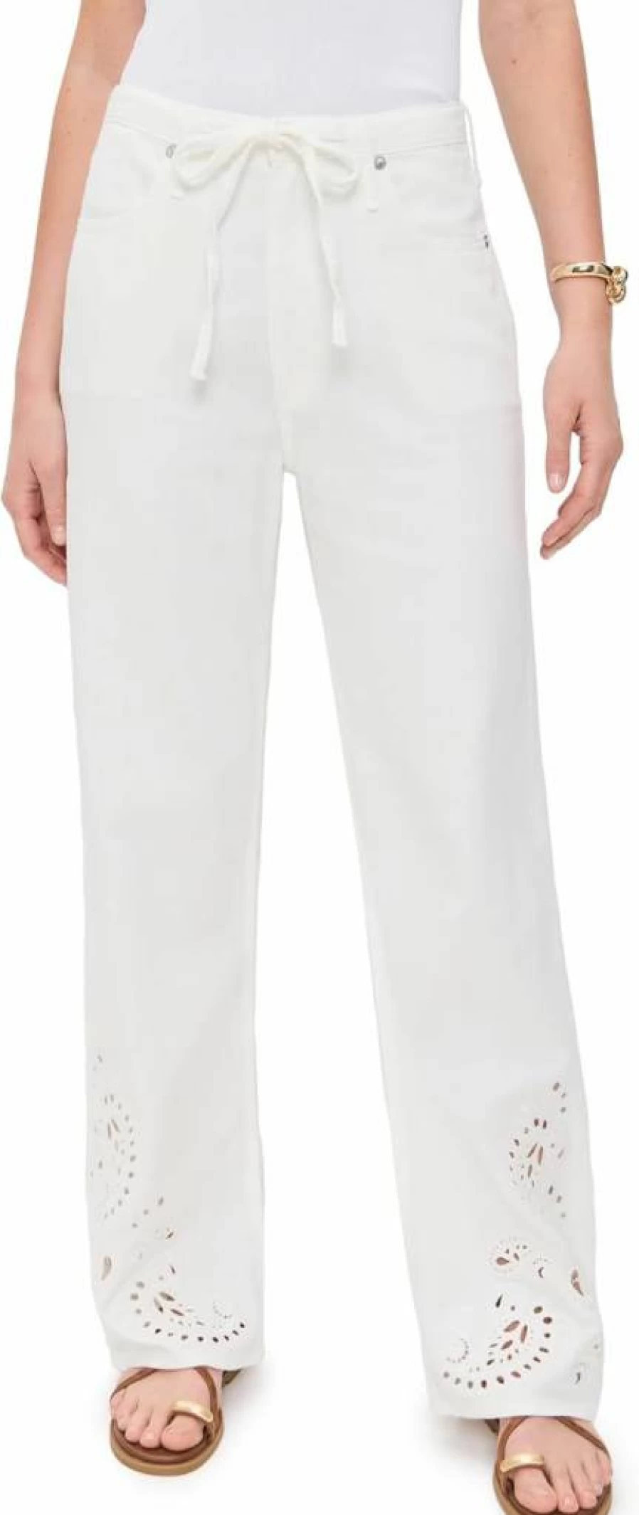 Rag & Bone Women's Phoebe Ultra Lightweight Drawstring Jeans - Comfort Stretch Denim Pants