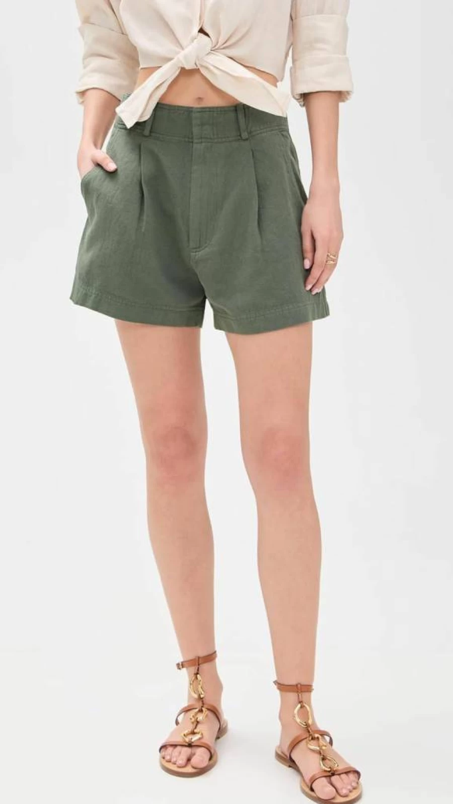 Apiece Apart Women's Bari Shorts - Stylish & Comfortable Summer Shorts