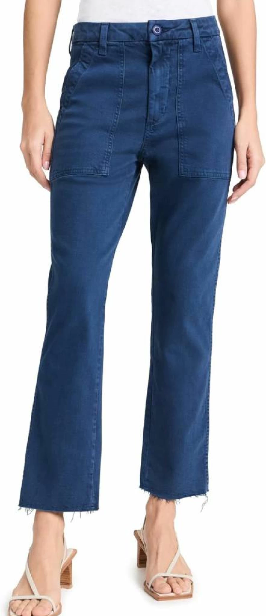 AMO Women's Military Cargo Pants - Comfortable Army Trousers for Women