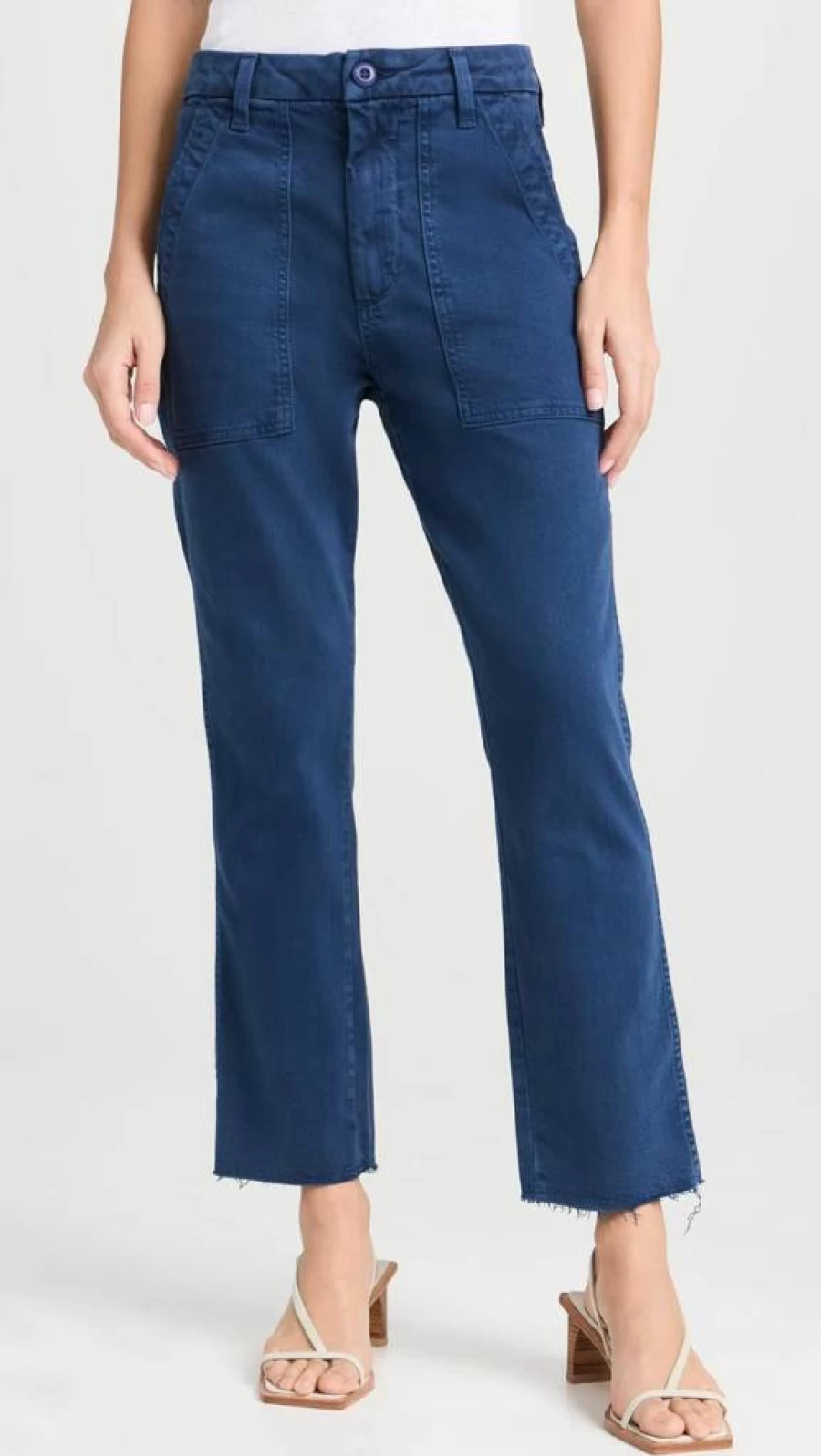 AMO Women's Military Cargo Pants - Comfortable Army Trousers for Women