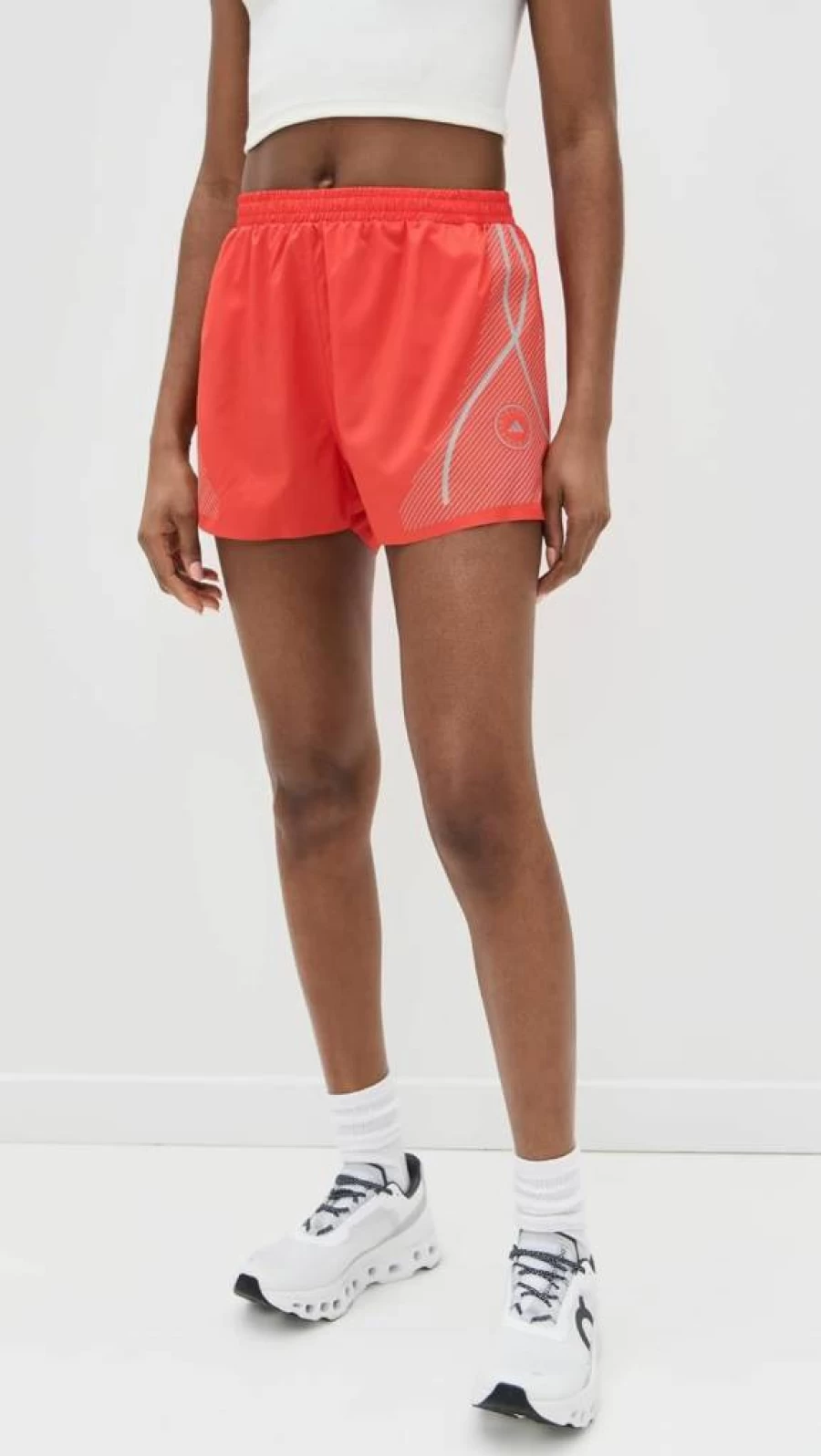 Stella McCartney x Adidas Women's TruePace Running Shorts - Lightweight High-Performance Workout Shorts for Women