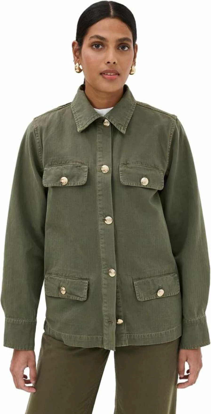 ANINE BING Women's Corey Barn Jacket - Stylish Denim Outerwear for Women