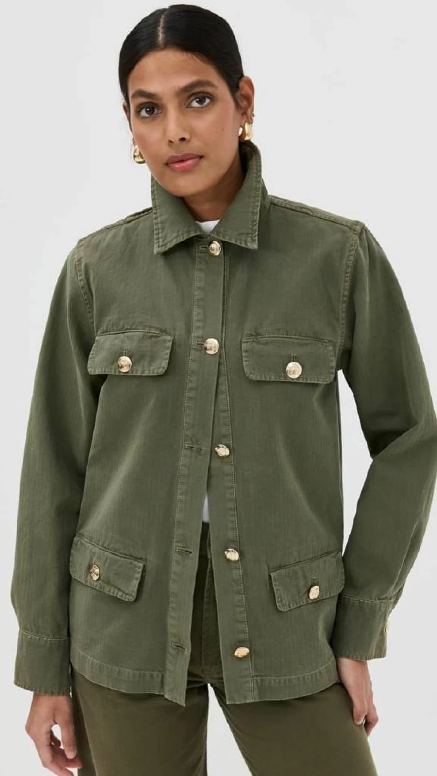 ANINE BING Women's Corey Barn Jacket - Stylish Denim Outerwear for Women