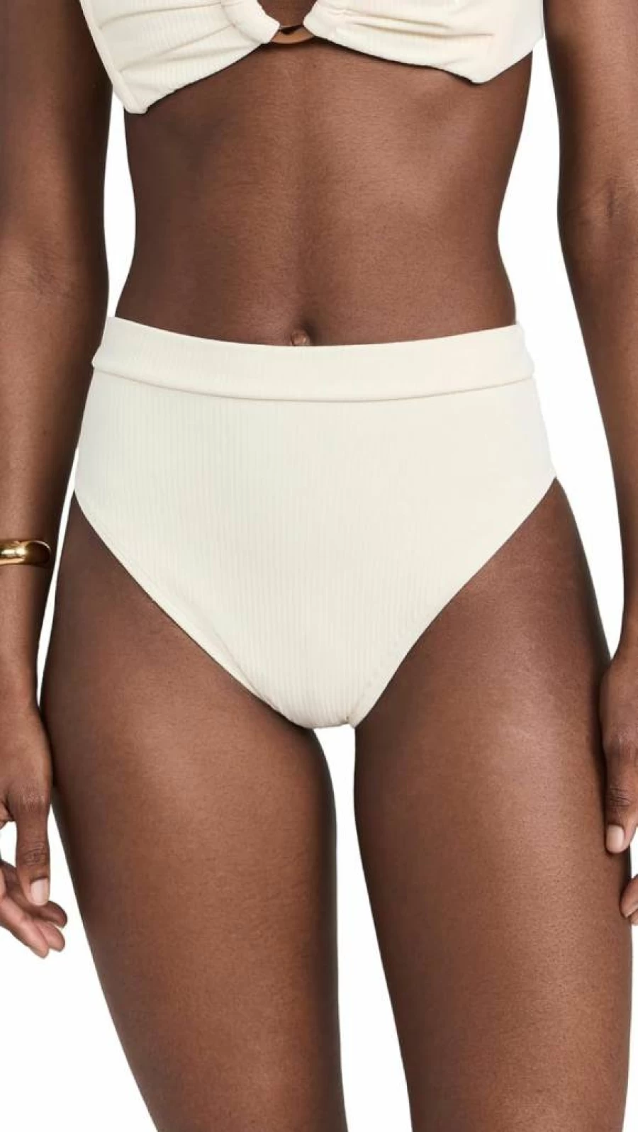 Montce Women's Paulina High-Waisted Bikini Bottoms - Swimwear Beach Vacation Essentials