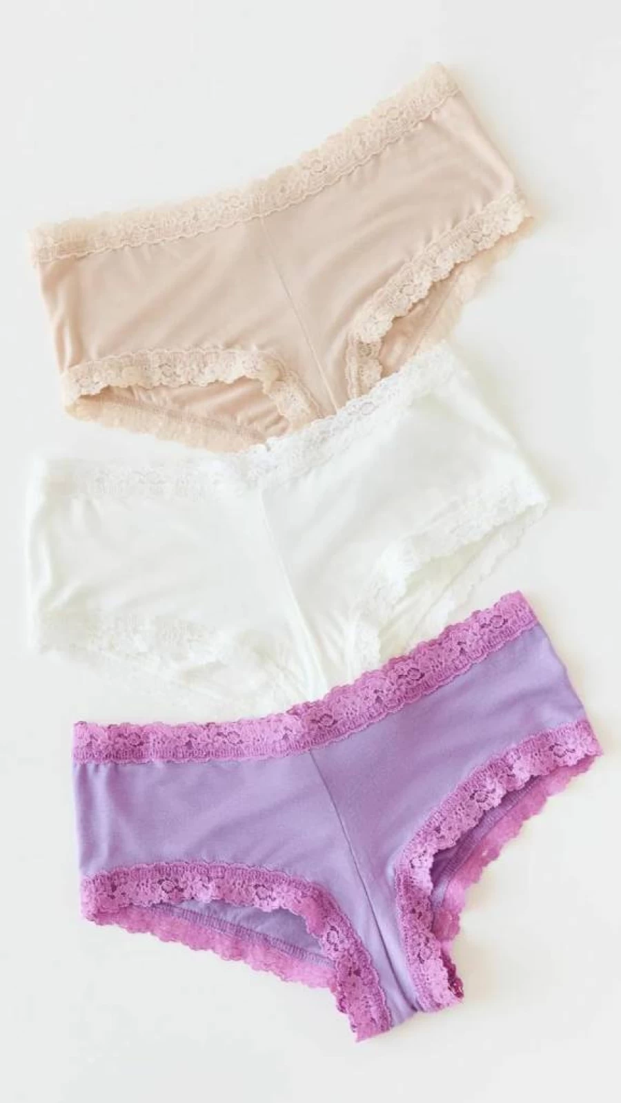 Hanky Panky Dreamease Short 3-Pack - Soft & Comfortable Women's Underwear Set