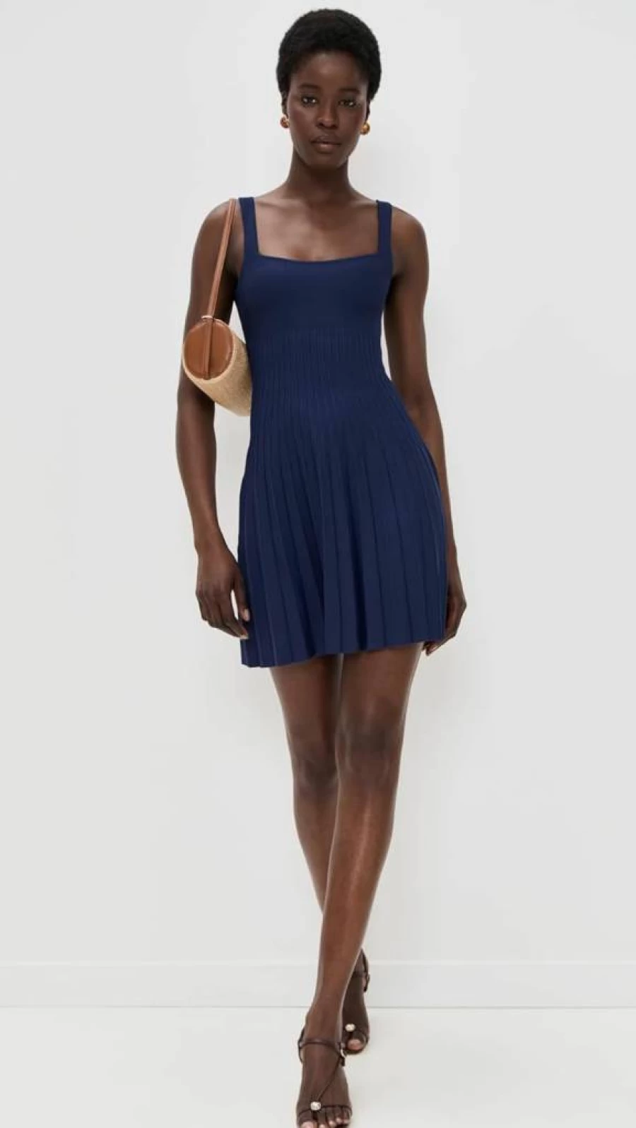 STAUD Ellison Mini Dress for Women - Stylish and Elegant Design