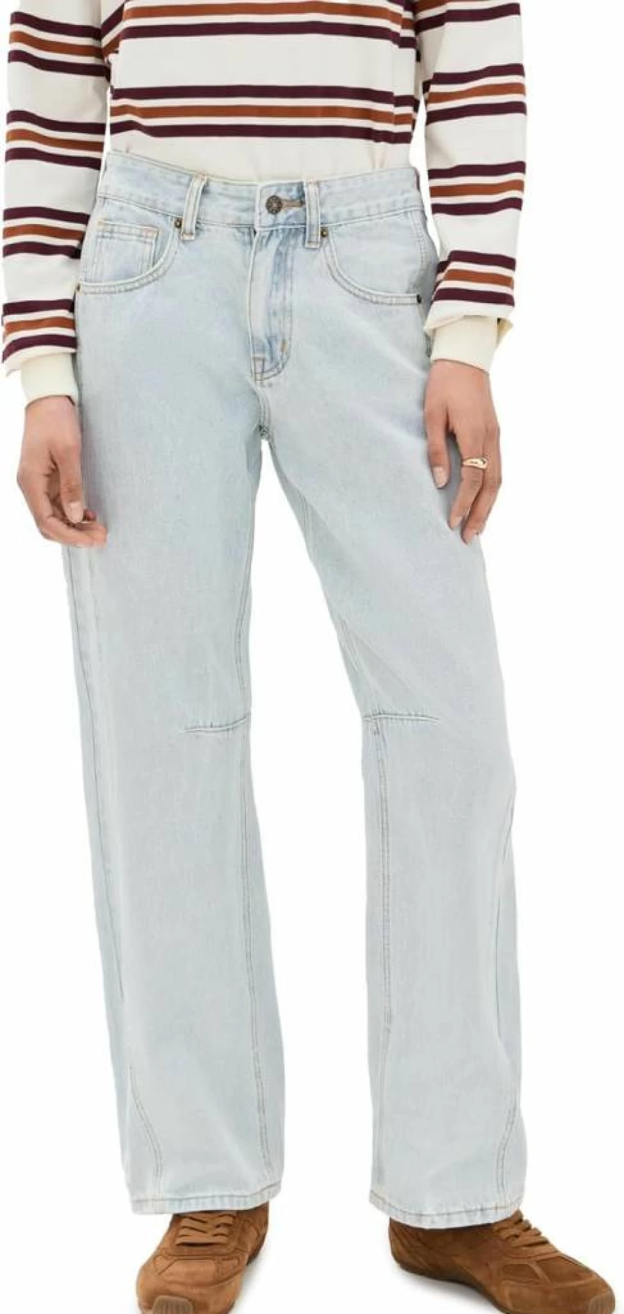 Lioness Women's High-Waisted Renacida Jeans - Stylish & Comfortable Denim Pants