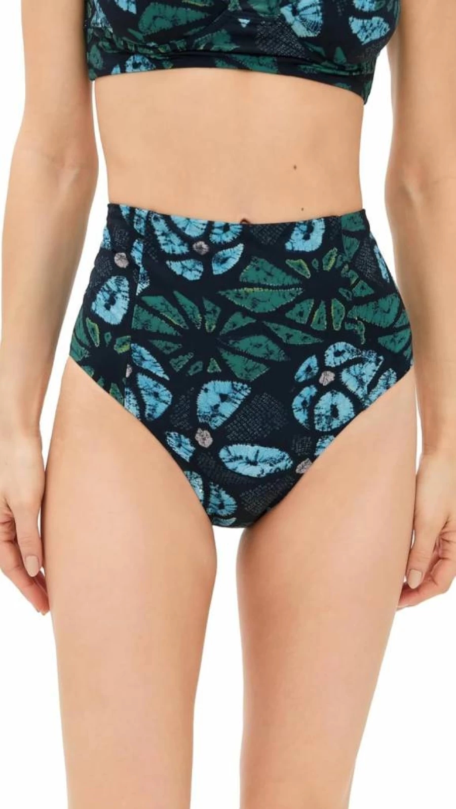 Ulla Johnson Zahara Bikini Bottoms for Women - High-Waisted Swimwear Summer Beach Essentials