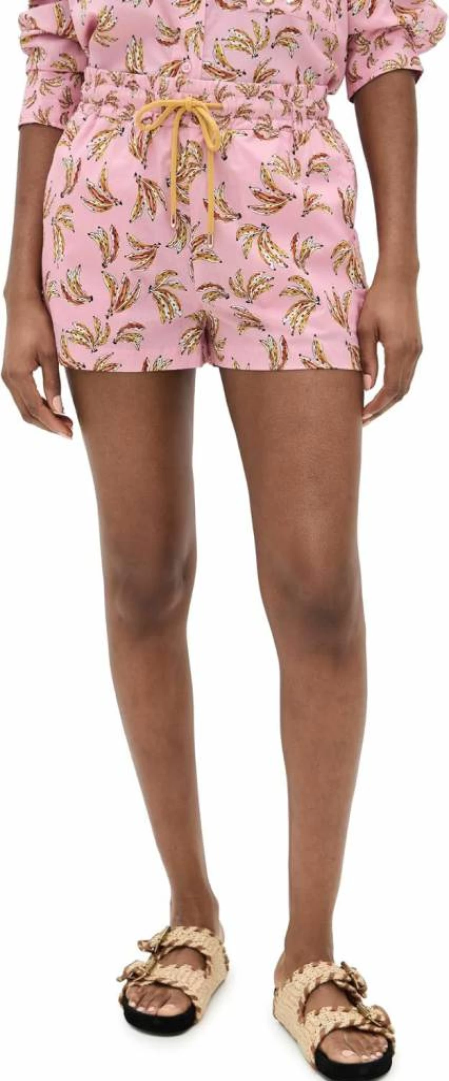 Le Superbe Men's Bananas Print Surf Shorts - Quick-Dry Beach Swim Trunks for Summer