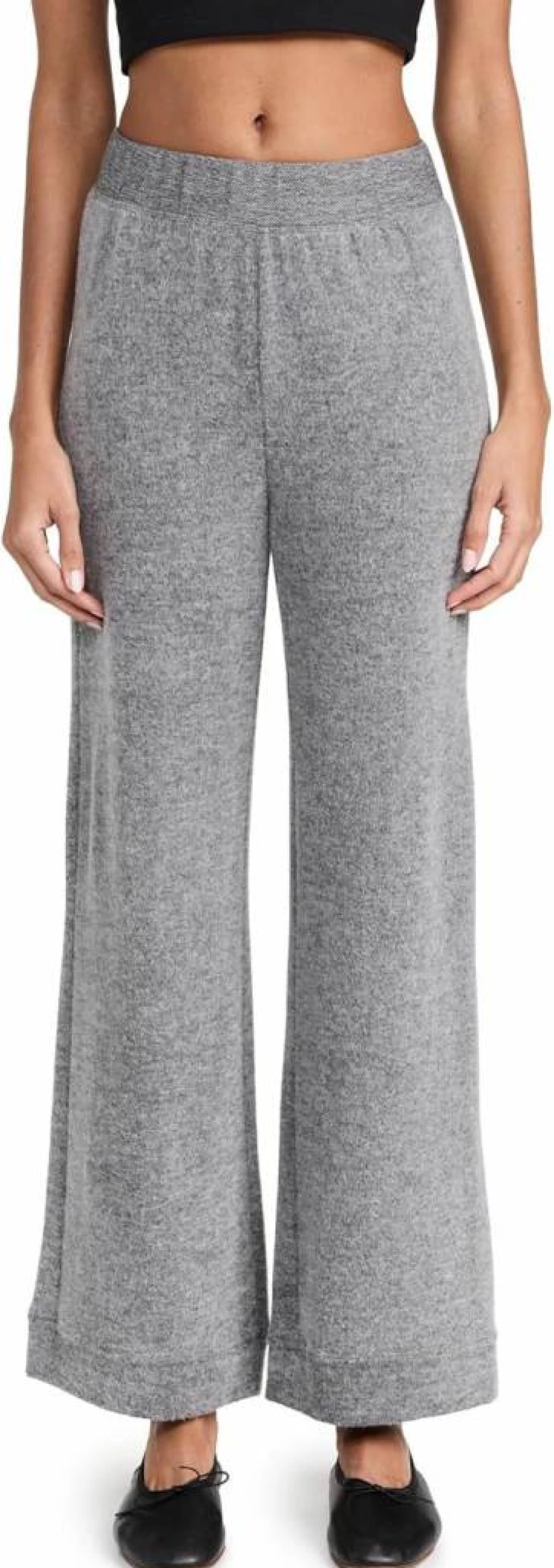 Z SUPPLY Women's Tessa High-Waist Fleece Sweatpants - Comfortable Lounge Pants for Casual Wear