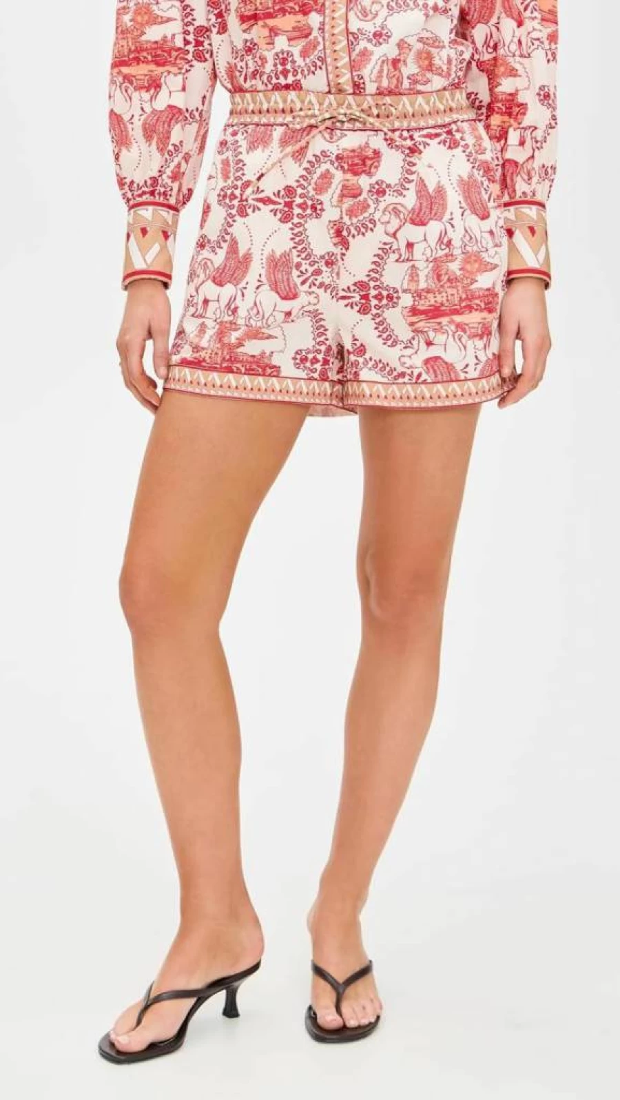 Las Surenas Women's Italian Coast Shorts - Stylish Summer Beach Shorts for Women